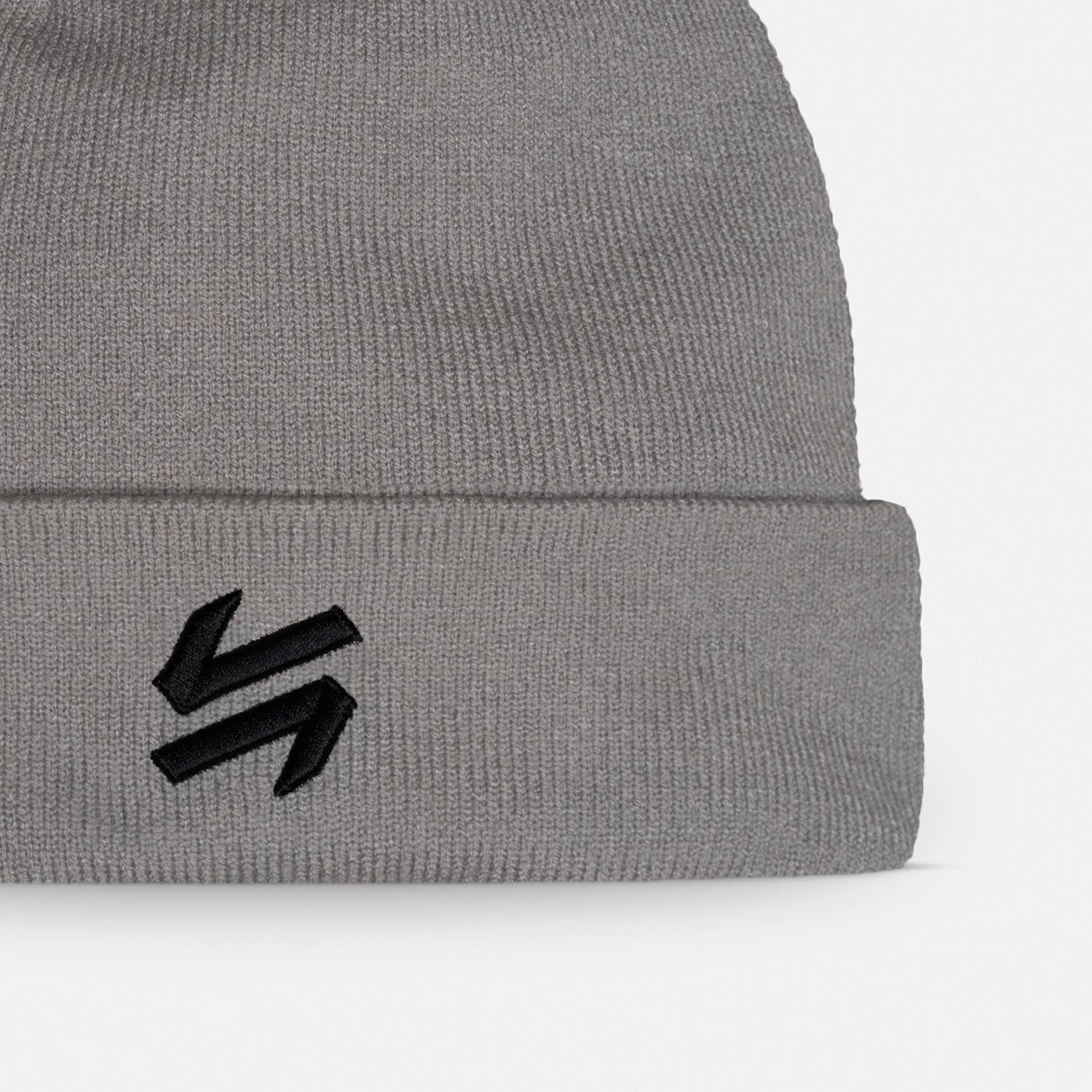 Gorro Warm Shield Beanie Gris Claro Vulcano-2