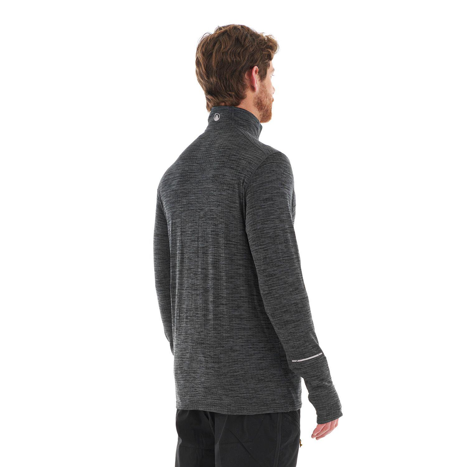 Poleron Hombre Just Move Nano-F 14 Zip Grafito Lippi-4