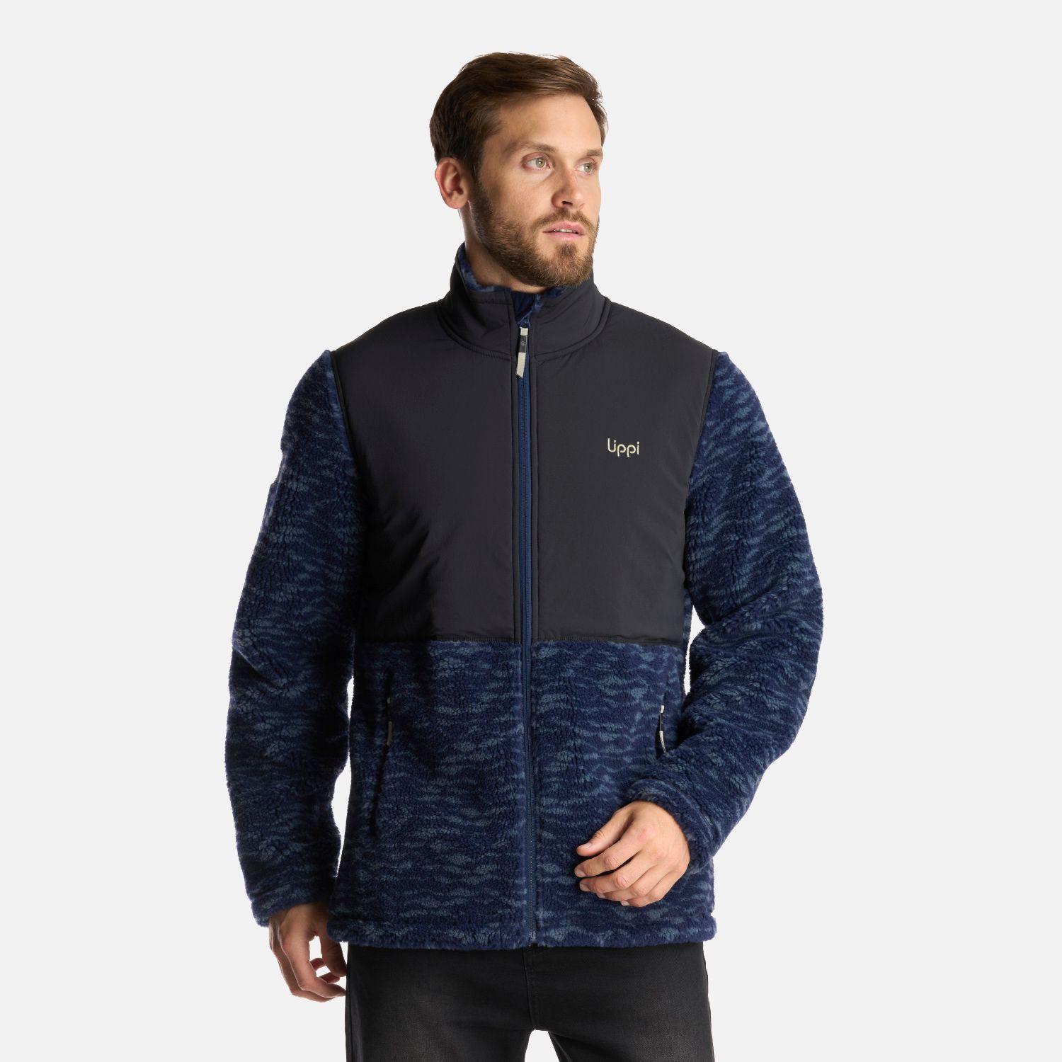 Chaqueta Hombre Glaciar Sherpa-Pro Jacket Print Azul Lippi-1