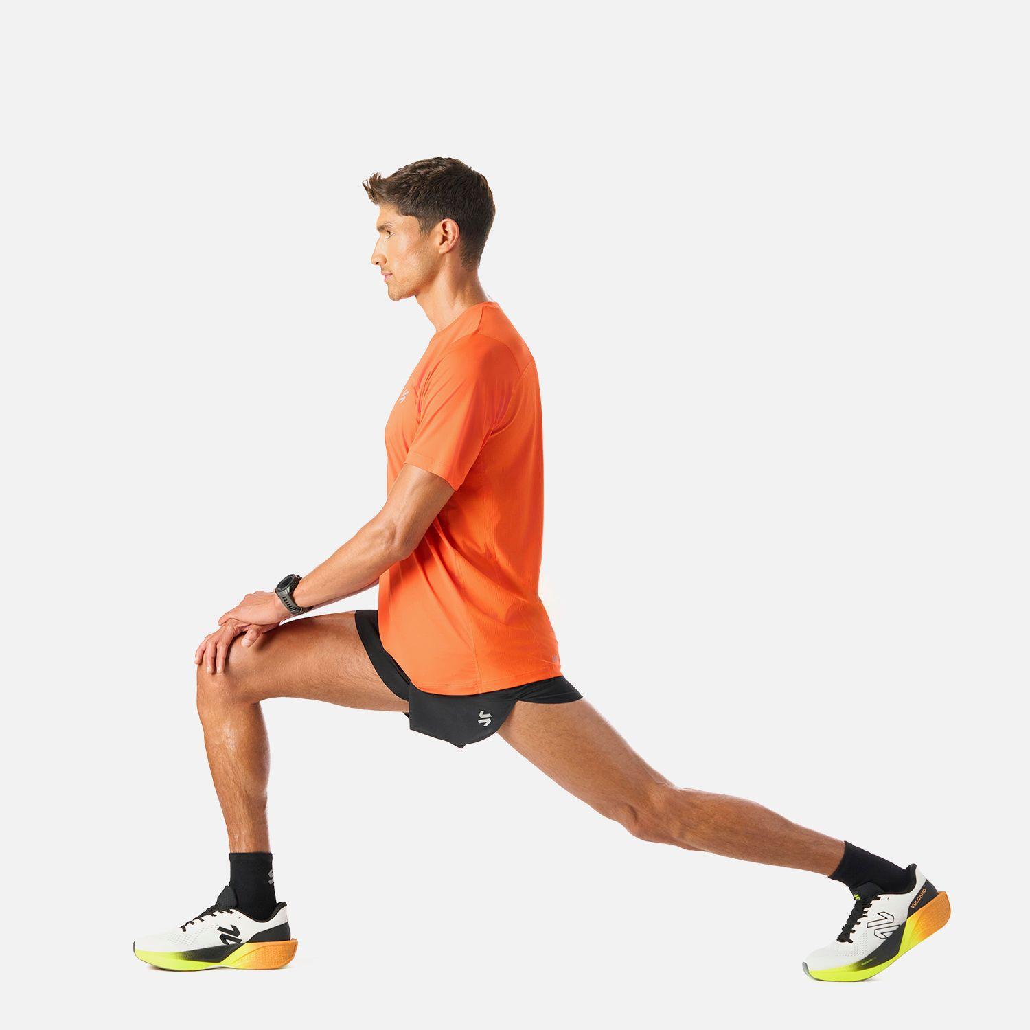Polera manga corta running hombre Built To Move-2