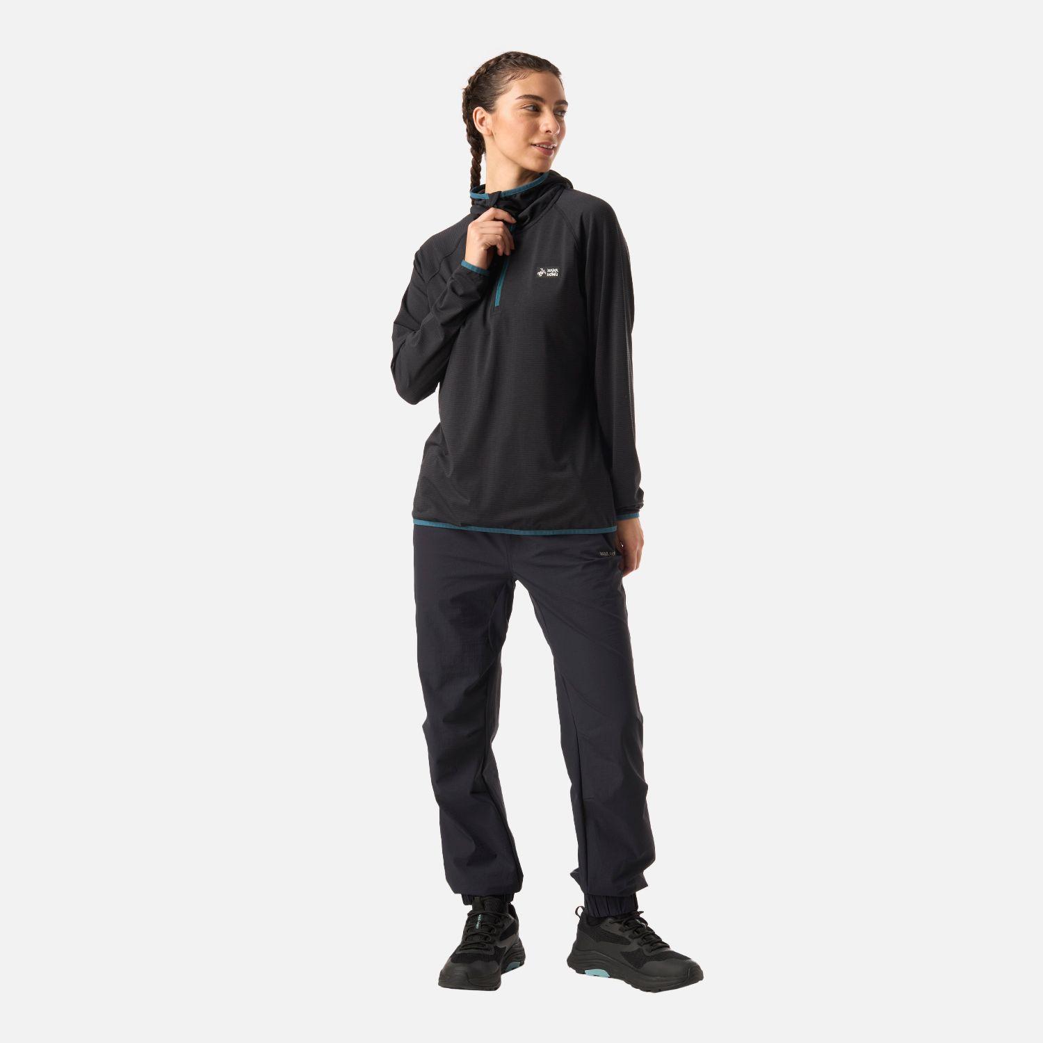 Polerón Mujer Taina Pro Negro Haka Honu V26-4