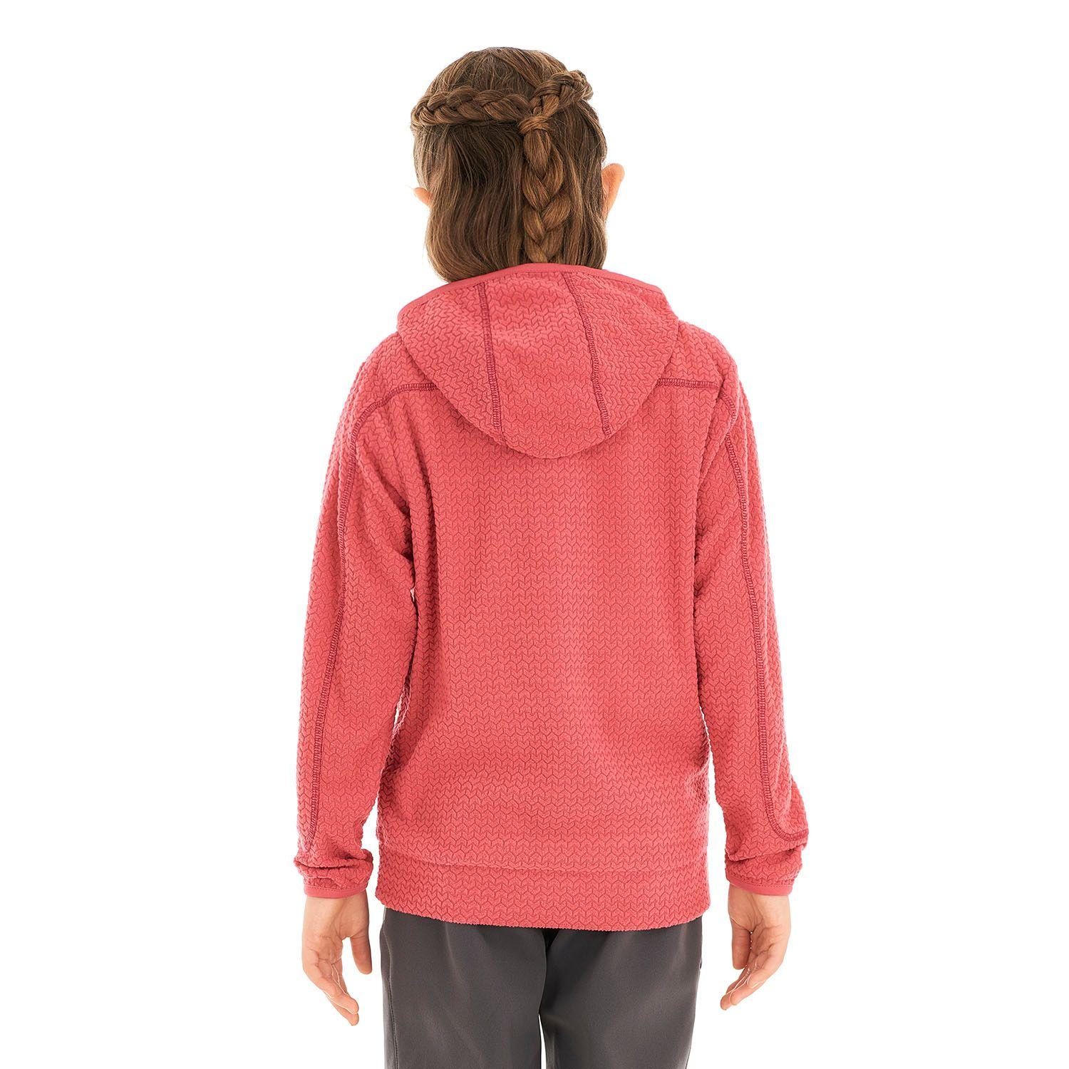 Poleron Niña Saltamontes Nano-F 14 Zip Hoody Rosado Lippi V21-5