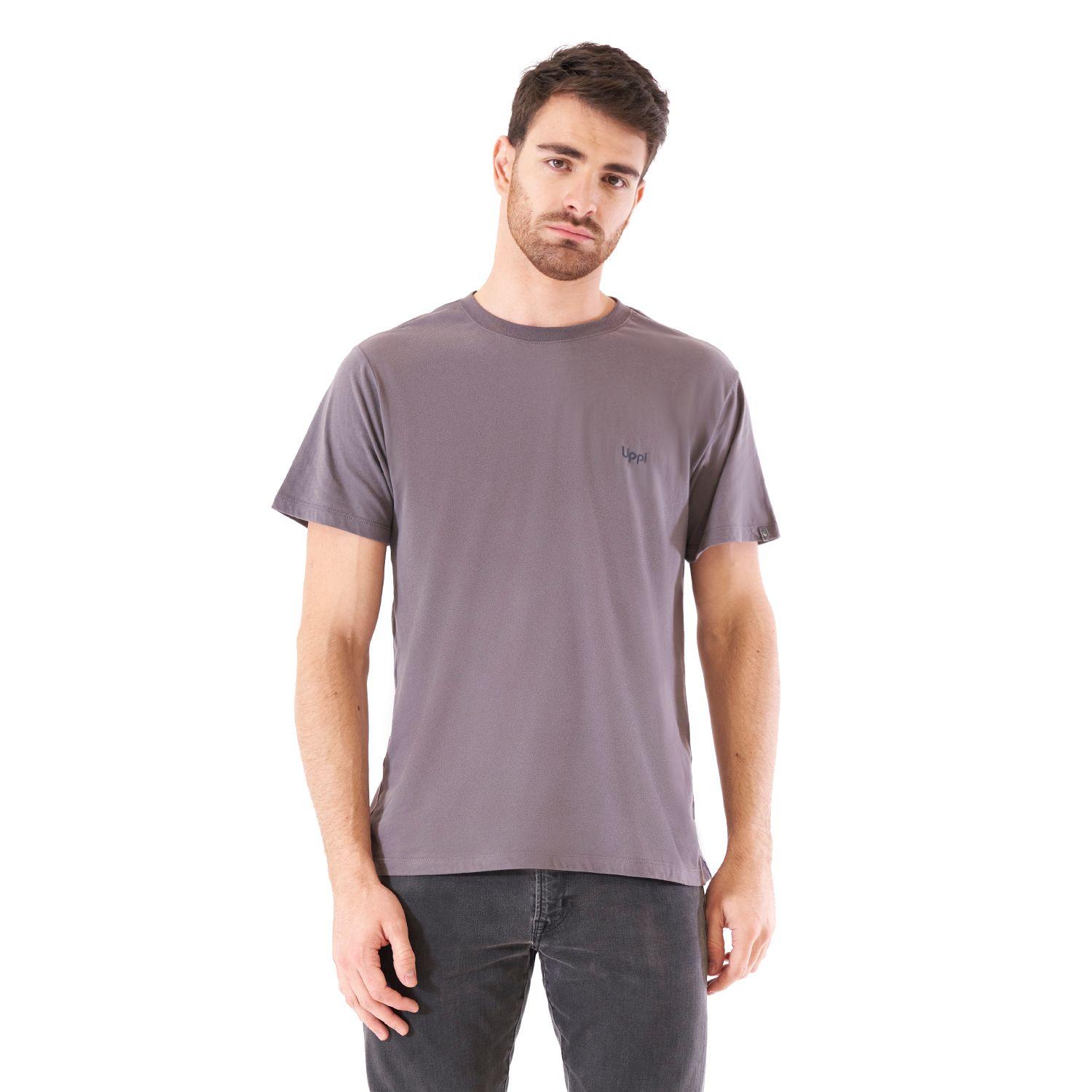 Polera Hombre Journey UV-Stop T-Shirt Malva Lippi-1