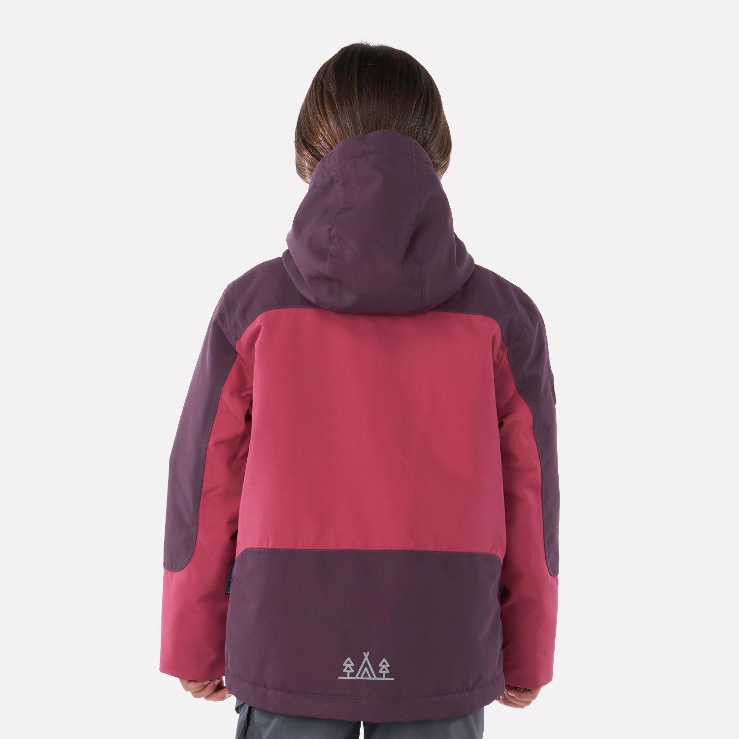 Chaqueta Niña Andes Snow B-Dry Hoody Jacket Rosa Oscuro Lippi I23-1