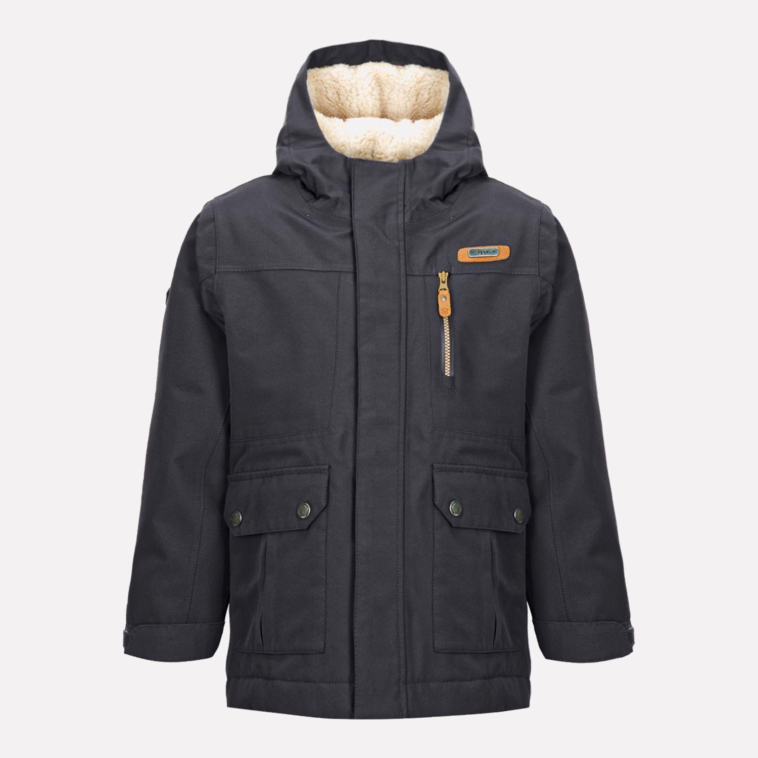 Chaqueta Niño Roble B-Dry Hoody Jacket Negro Lippi-0