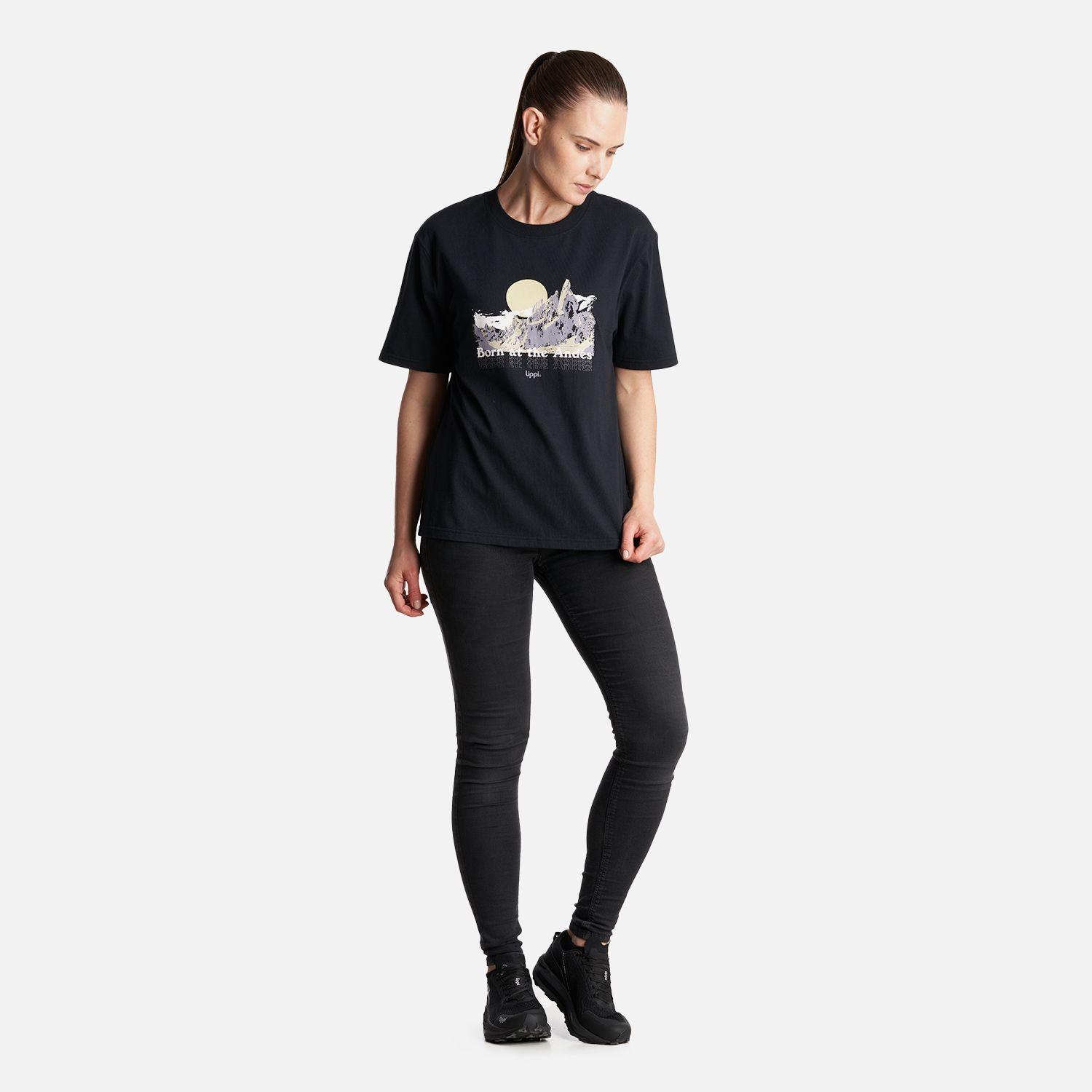 Polera Mujer  Logo Lippi T-Shirt Negro Lippi-5