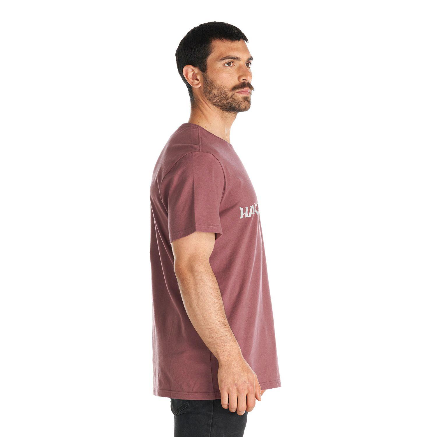 Polera Hombre Logo Palo Rosa Haka Honu V22-3