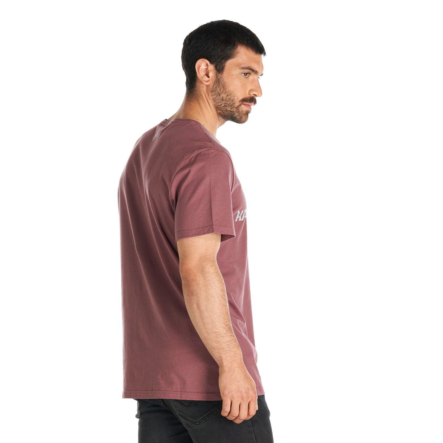 Polera Hombre Logo Palo Rosa Haka Honu V22-4