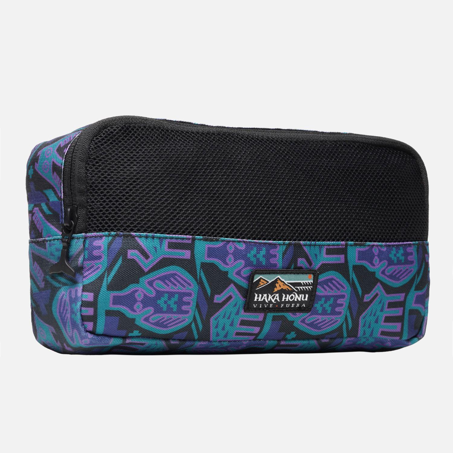 Neceser Unisex Necesario Print Turquesa Haka Honu V26-2