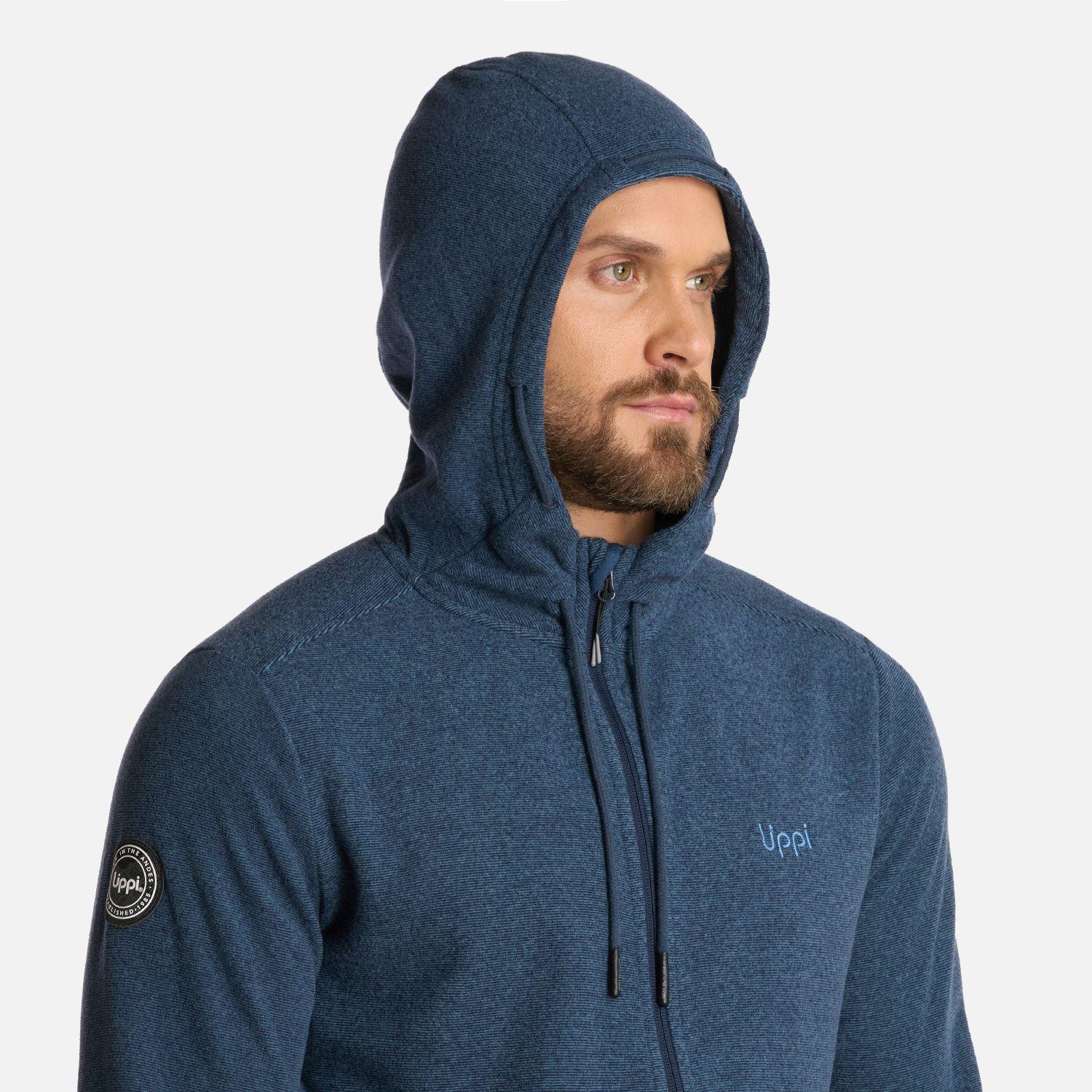 Polar Hombre Stripes Nano-F Full Zip Azul Marino Lippi I25-3