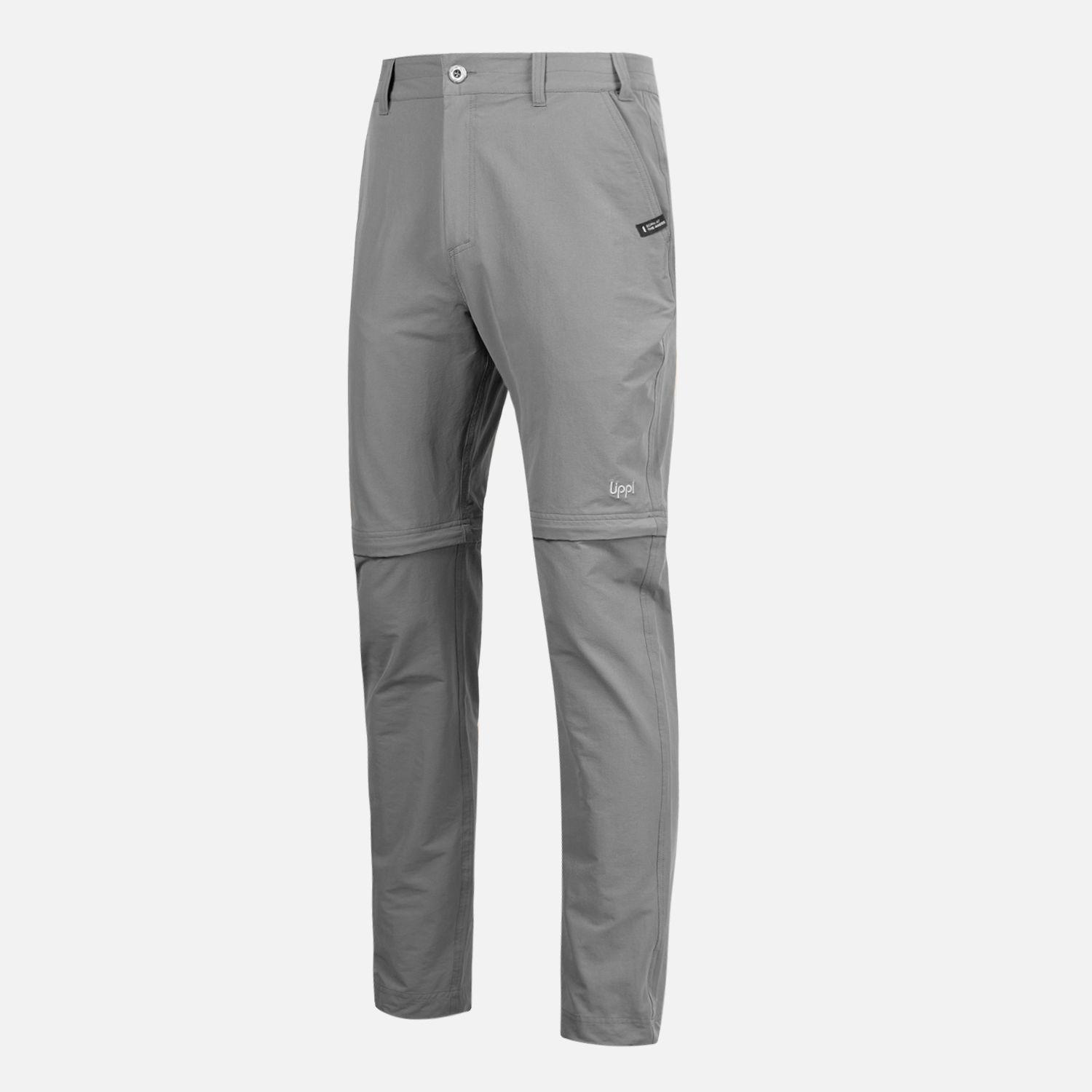 Pantalon Hombre Enduring Mix-2 Q-Dry Pants Gris Oscuro Lippi I23-0