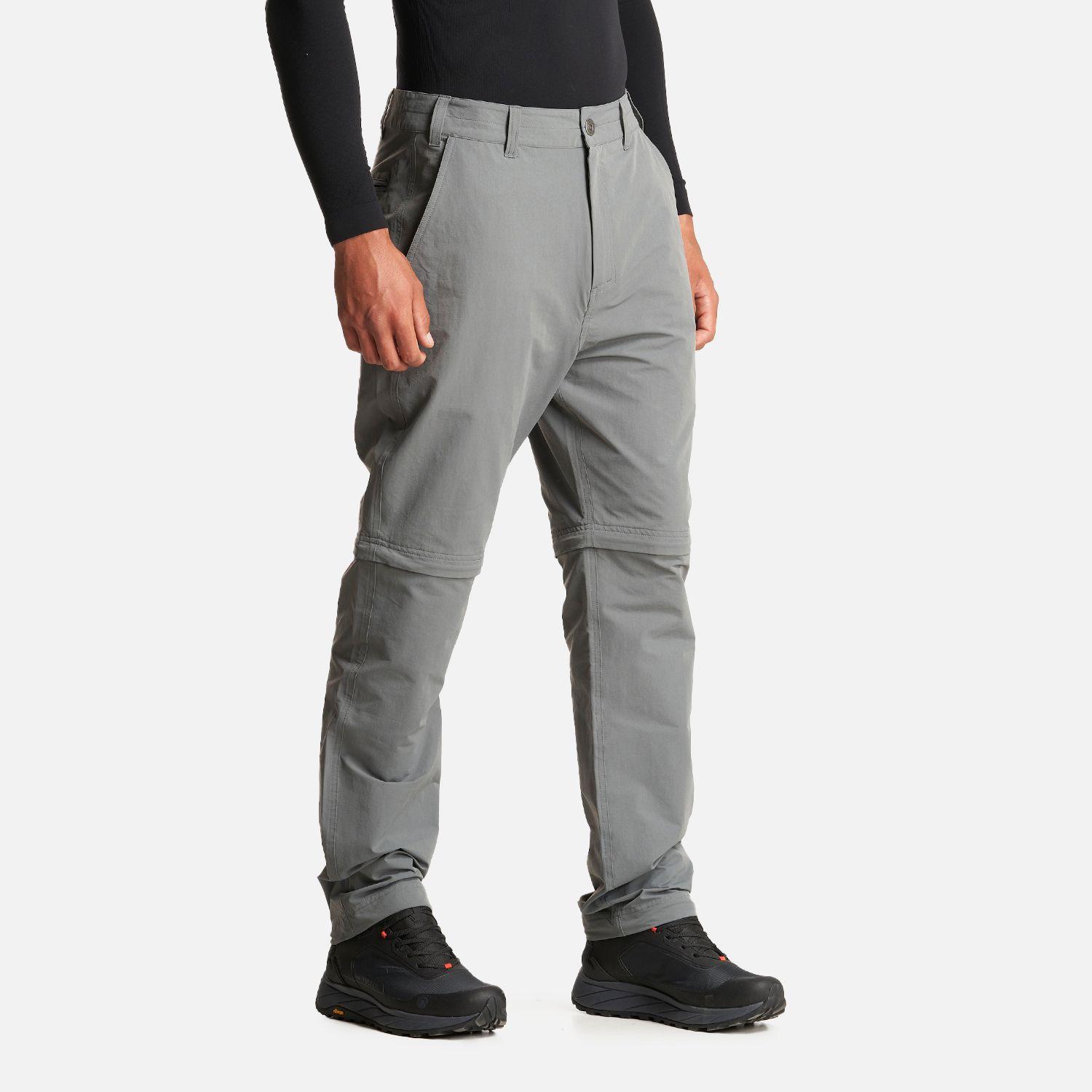 Pantalon Hombre Enduring Mix-2 Q-Dry Pants Gris Oscuro Lippi I23-2