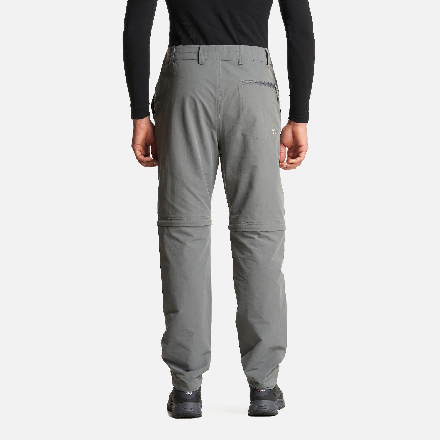 Pantalon Hombre Enduring Mix-2 Q-Dry Pants Gris Oscuro Lippi I23-3