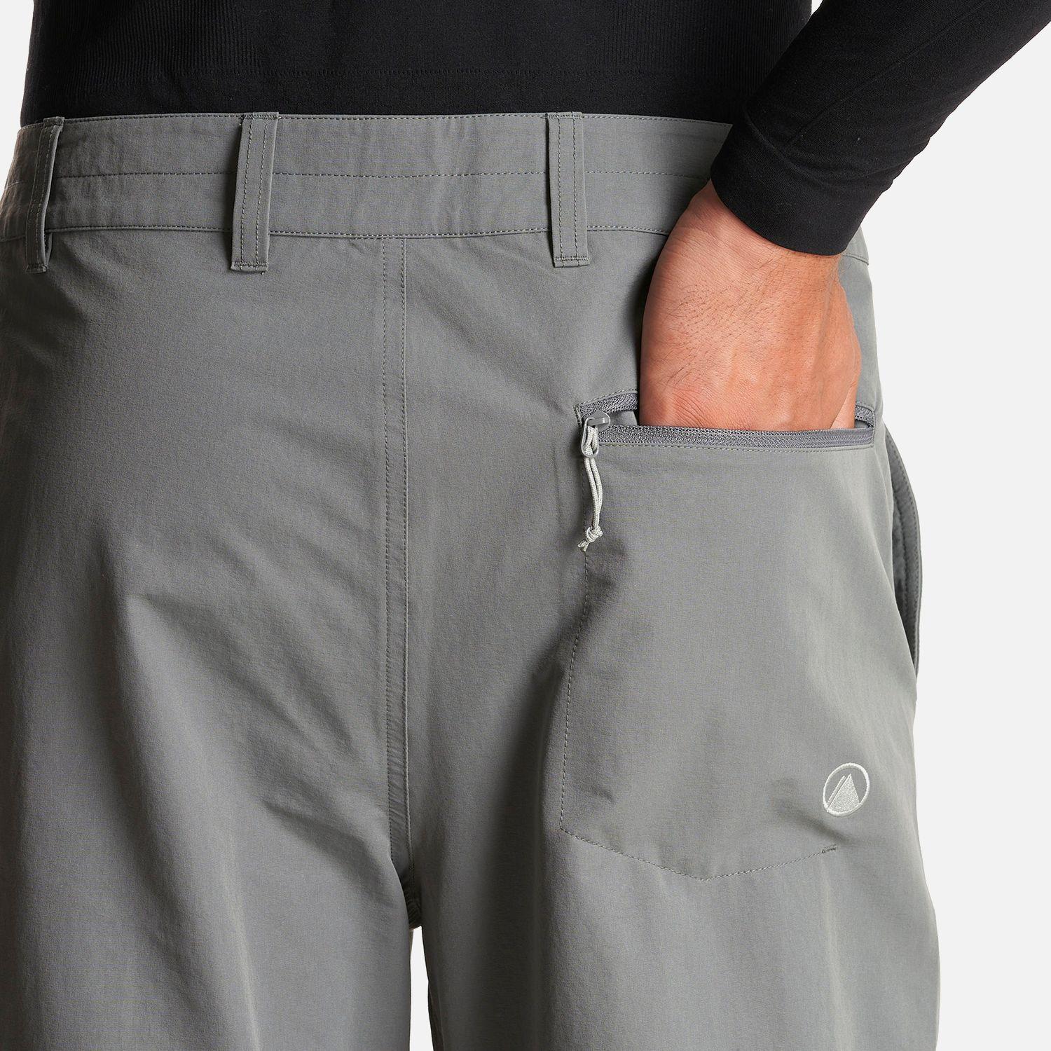Pantalon Hombre Enduring Mix-2 Q-Dry Pants Gris Oscuro Lippi I23-7