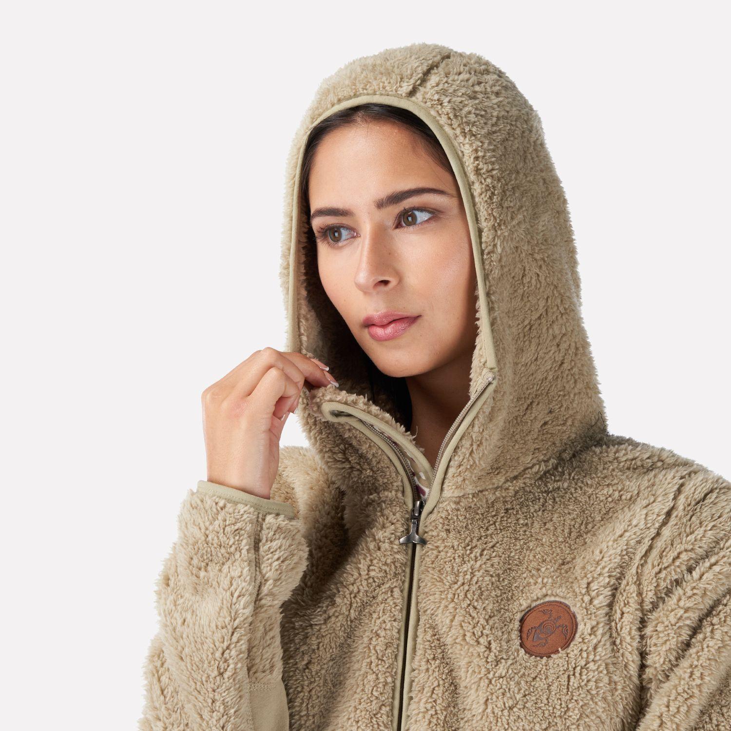 Chaqueta Mujer Calur-oso Beige Haka Honu I22-3