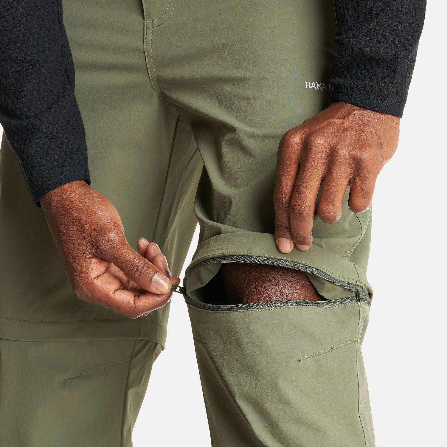 Pantalon Hombre Desmontalo Verde Militar Haka Honu I23-5