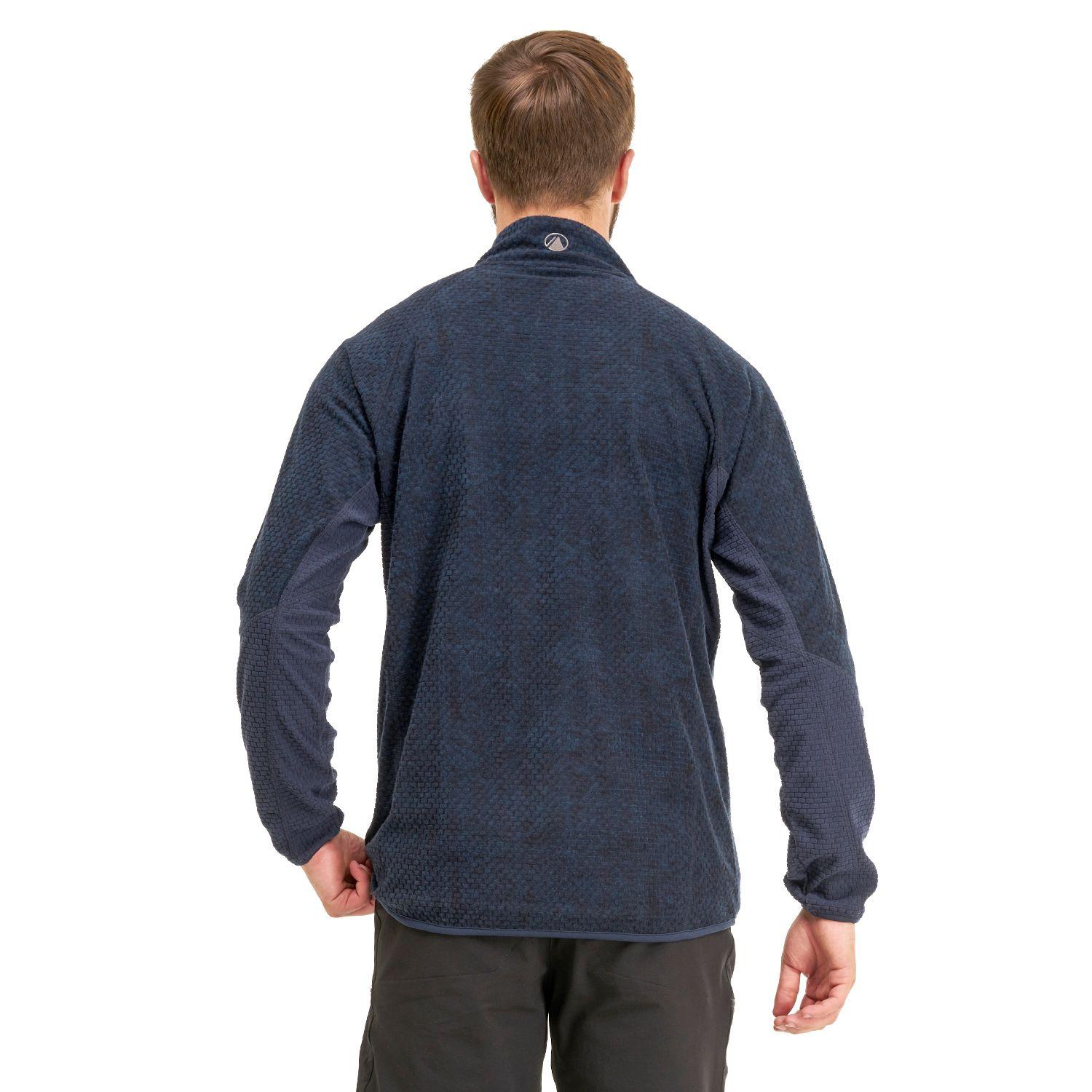 Poleron Hombre Jacaranda Nano-F 14 Zip Print Azul Lippi I20-2