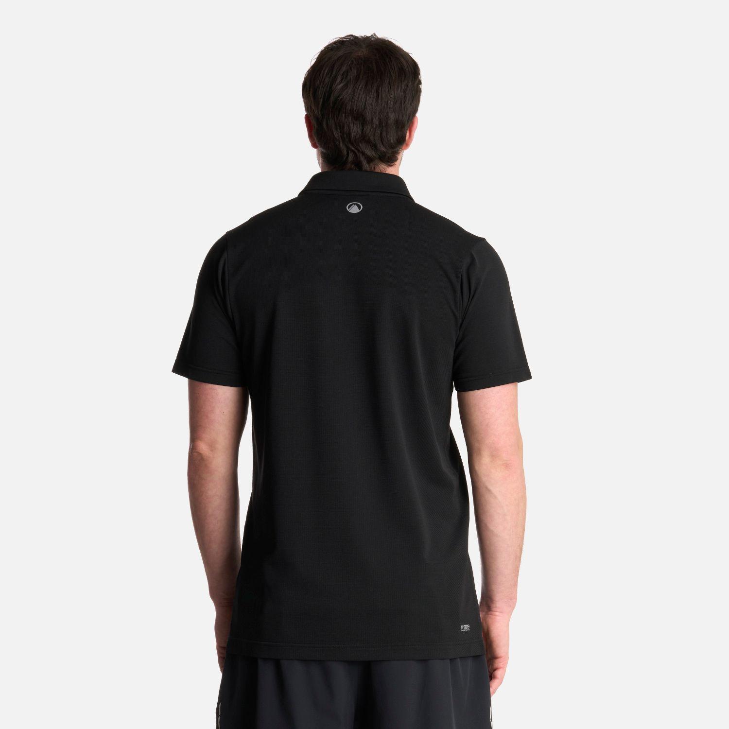 Polera Hombre B-Classic Seamless Polo Negro Lippi V25-2