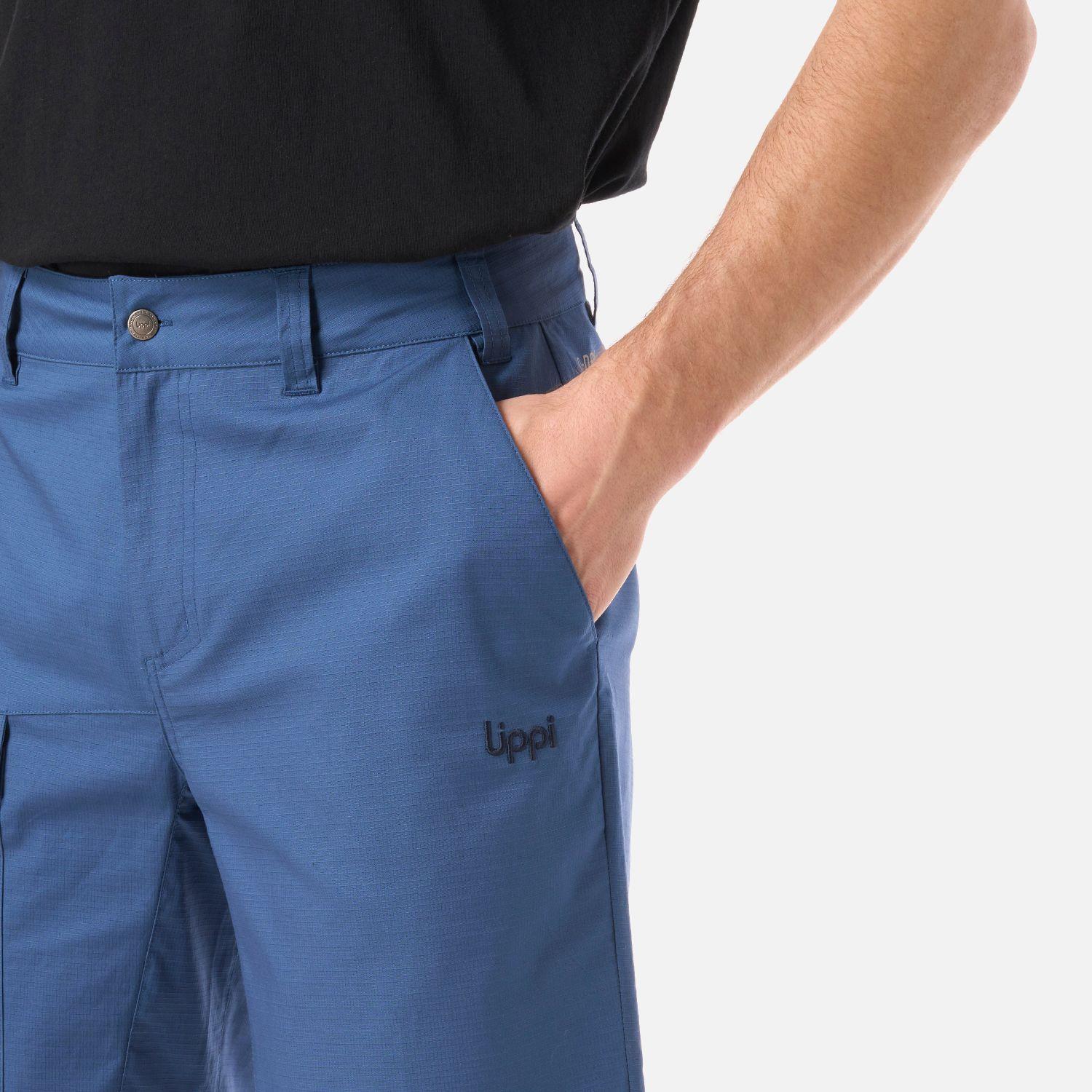 Short Hombre Camp Pro Q-Dry Shorts Azul Oscuro Lippi V26-3