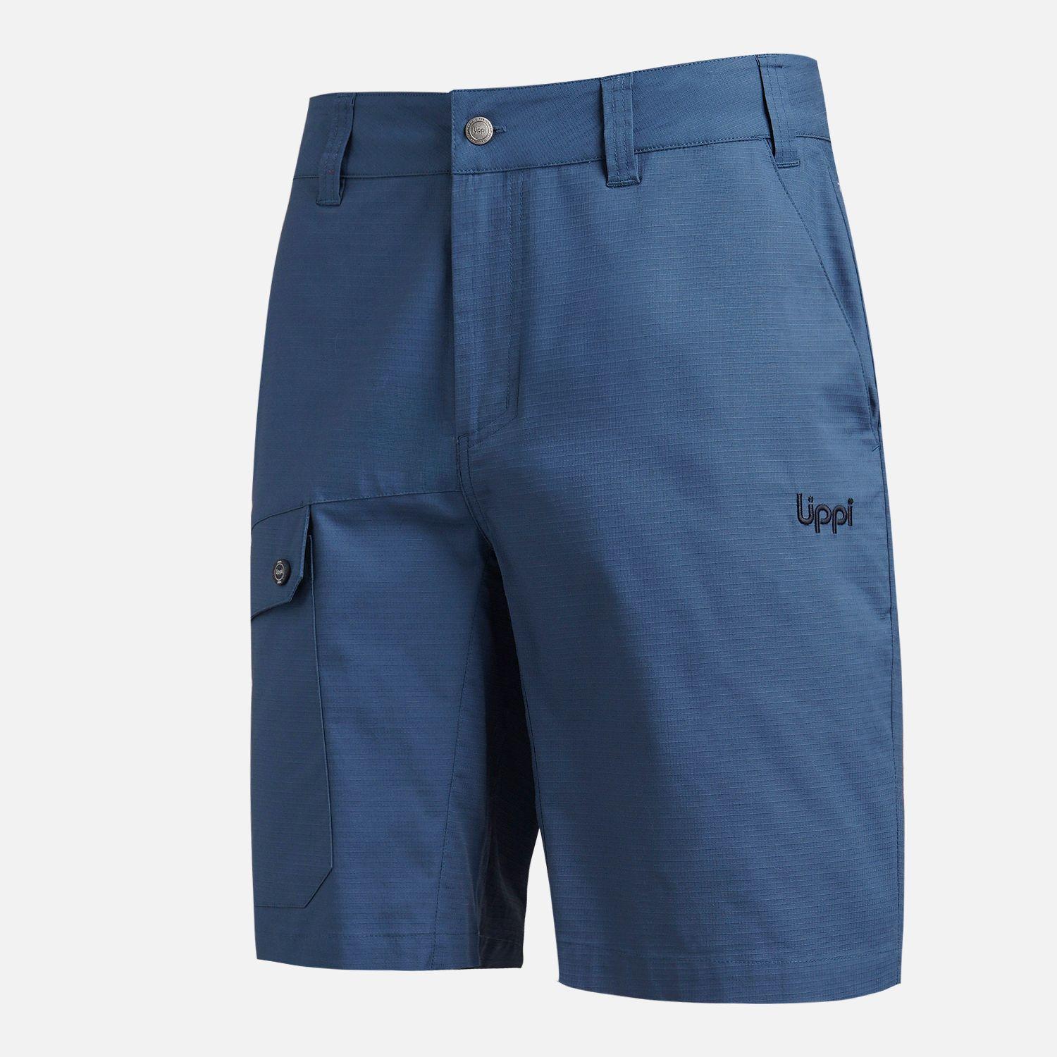 Short Hombre Camp Pro Q-Dry Shorts Azul Oscuro Lippi V26-6