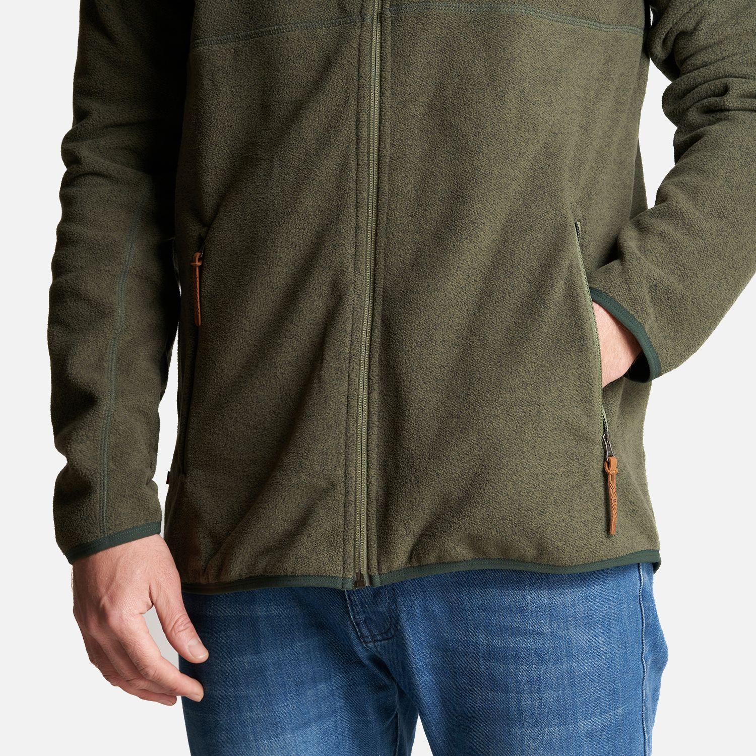 Poleron Hombre Tokerau Pro Verde Militar Haka Honu-5