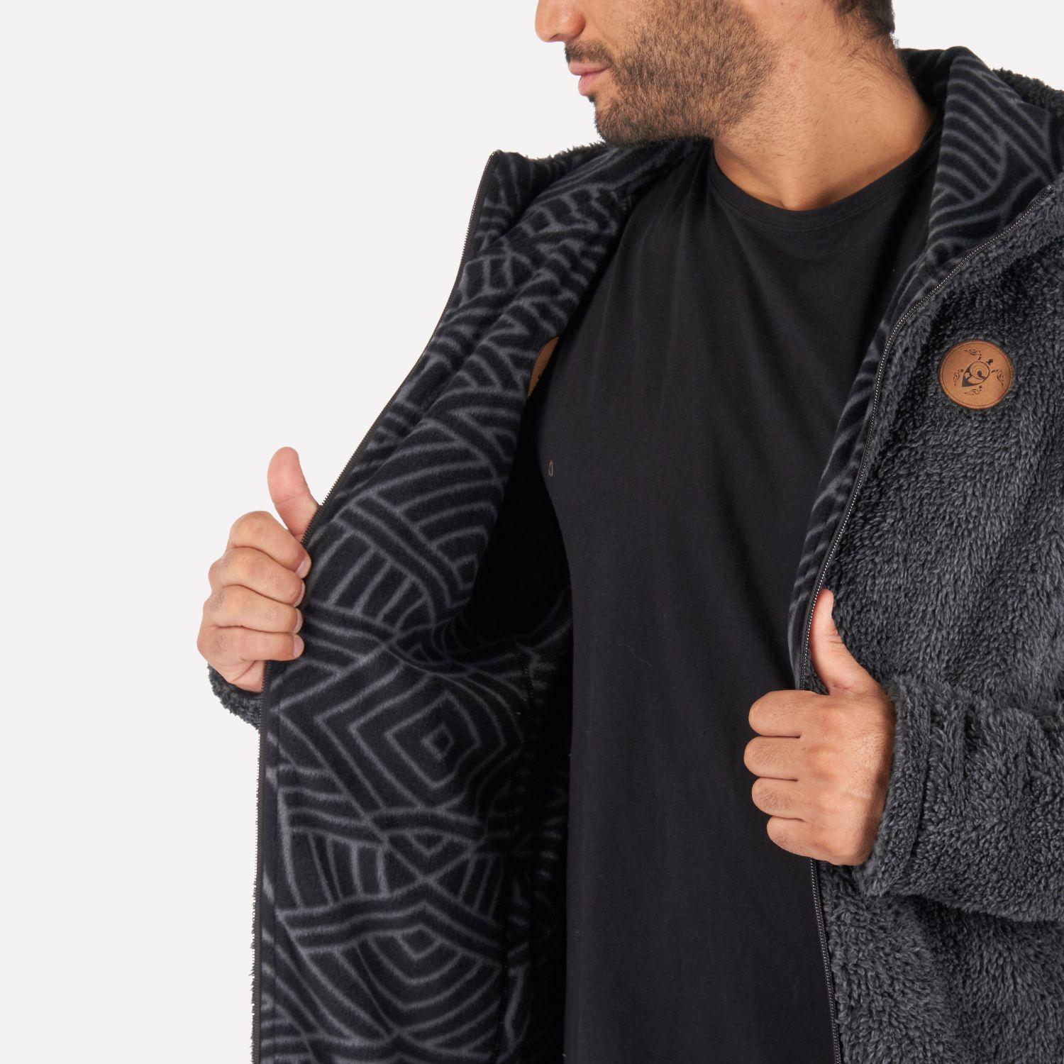 Chaqueta Hombre Bi-polar Negro Haka Honu-4