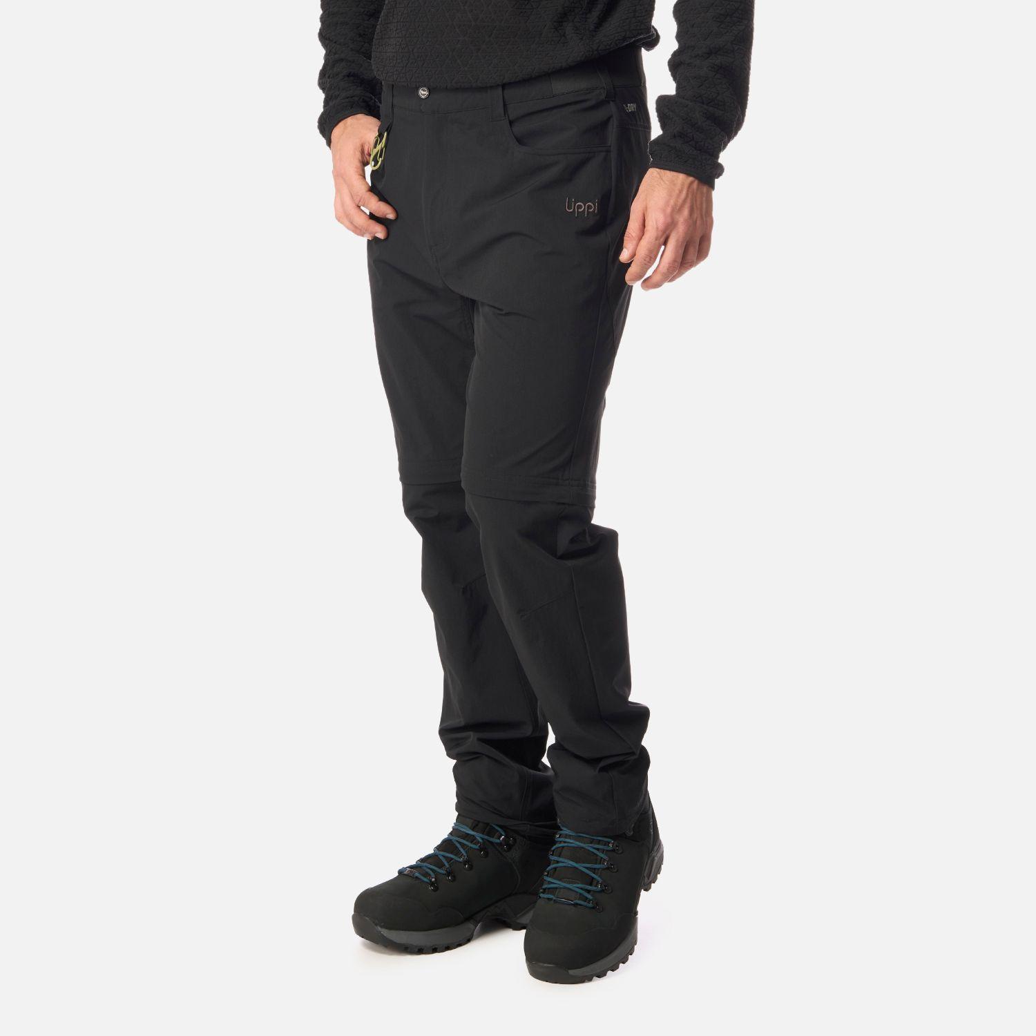 Pantalón Hombre Lennox Q-Dry Mix-2 Pants Negro Lippi I26-1