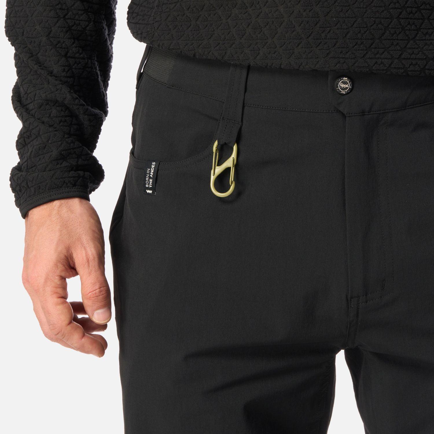 Pantalón Hombre Lennox Q-Dry Mix-2 Pants Negro Lippi I26-4