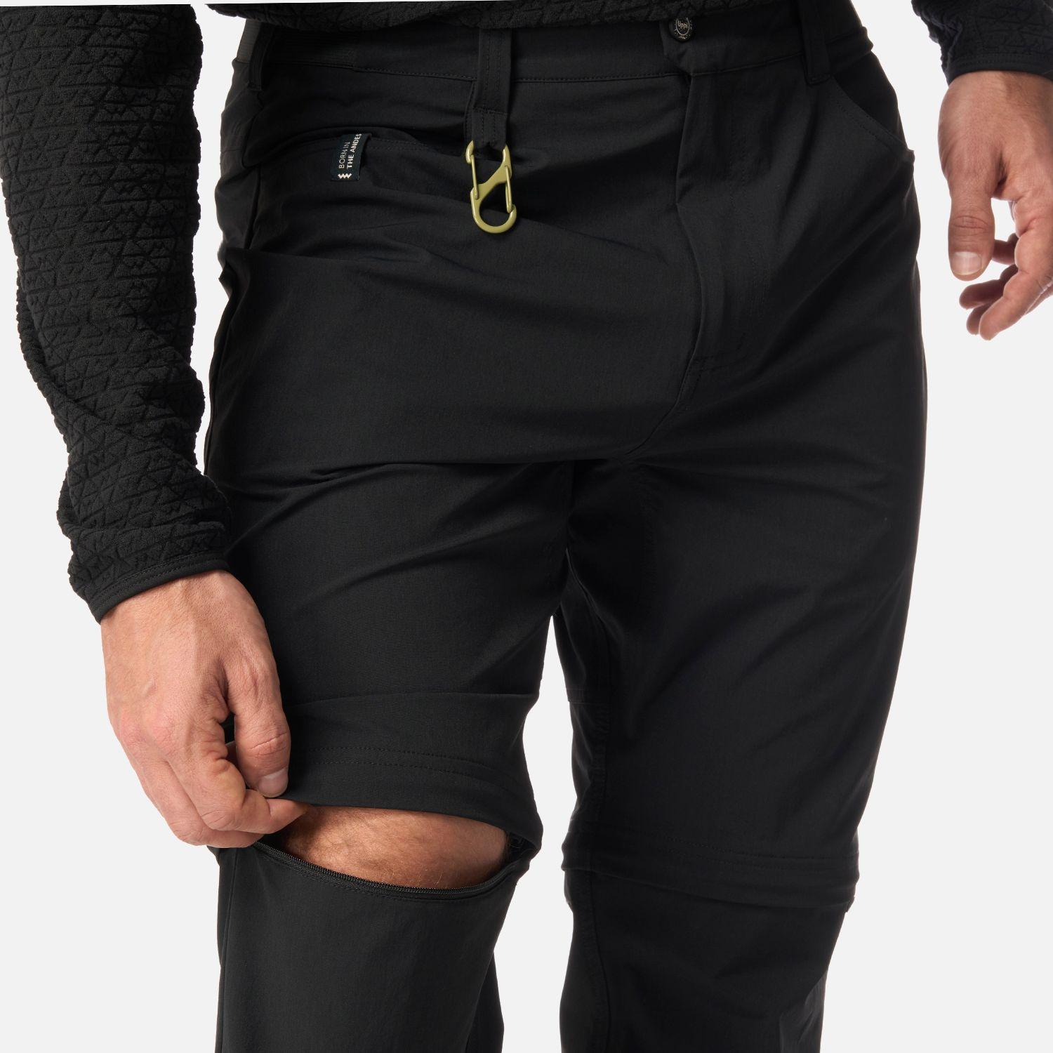 Pantalón Hombre Lennox Q-Dry Mix-2 Pants Negro Lippi I26-5