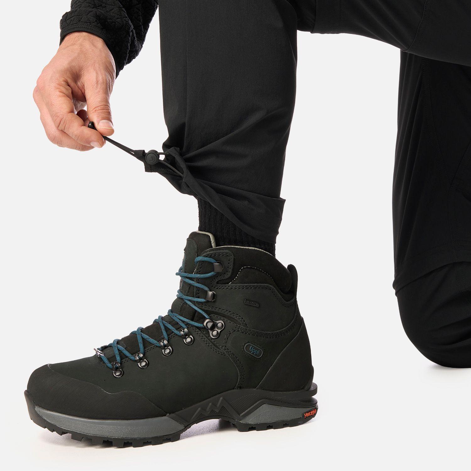 Pantalón Hombre Lennox Q-Dry Mix-2 Pants Negro Lippi I26-6