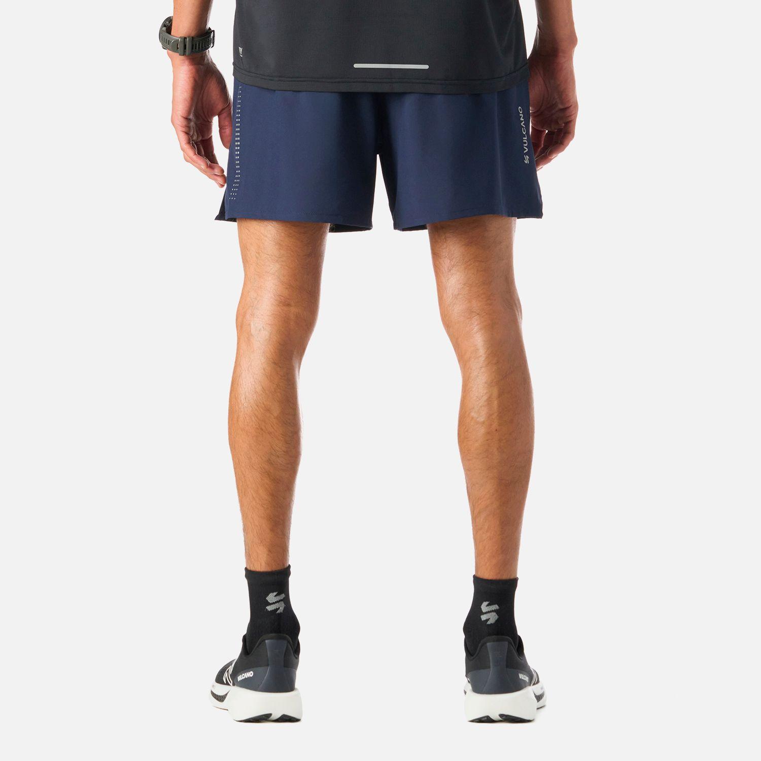 Shorts Hombre Tempo 5" Shorts Azul Marino Vulcano-3
