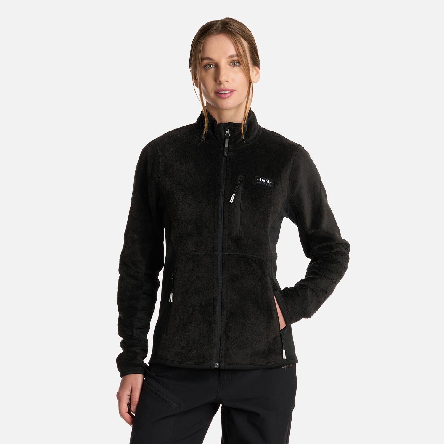 Polar Mujer Numan Shaggy-Pro Jacket Negro Lippi I25-0