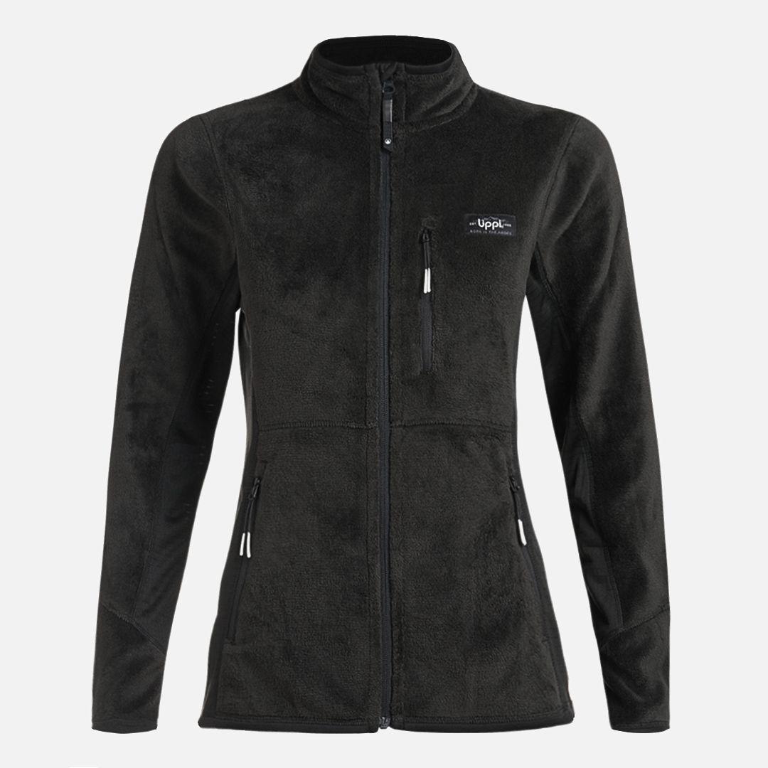 Polar Mujer Numan Shaggy-Pro Jacket Negro Lippi I25-6