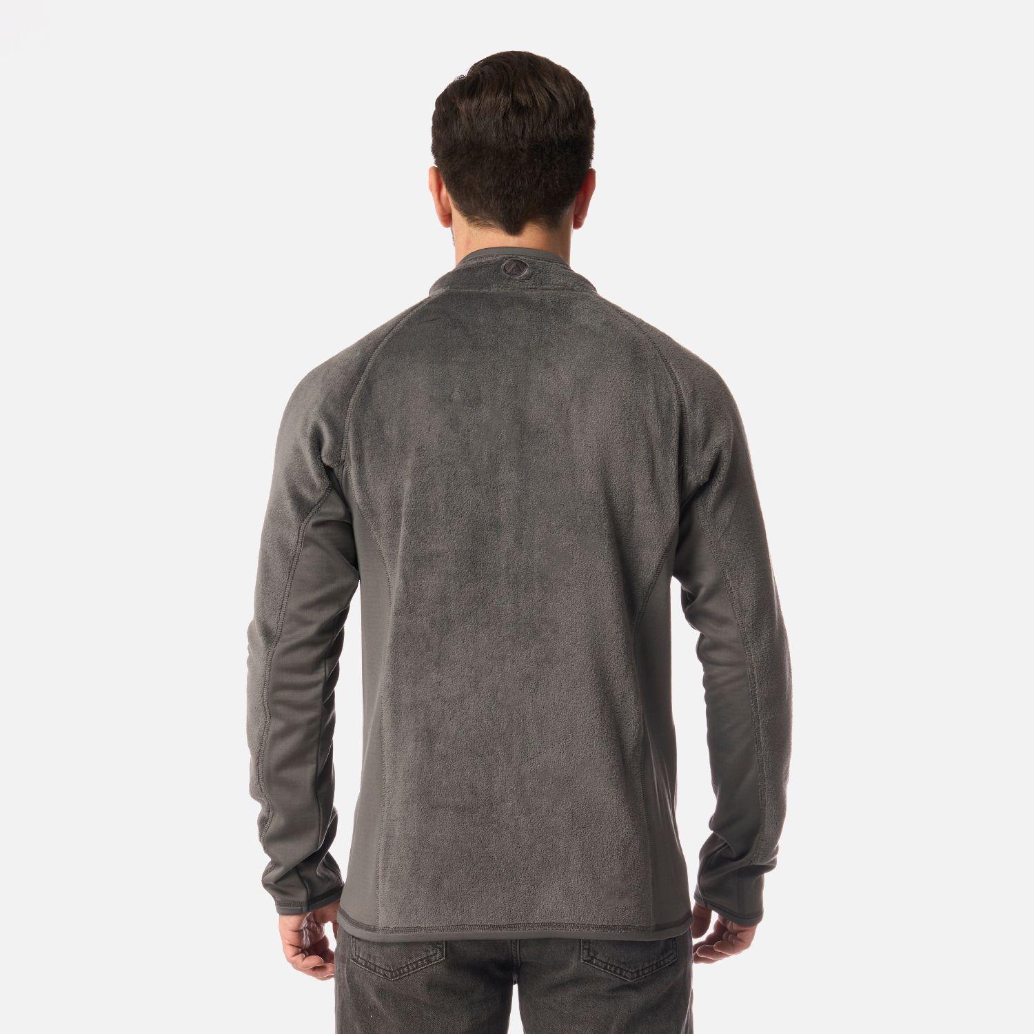Polar Hombre Numan Shaggy-Pro Jacket Gris Medio Lippi I26-2