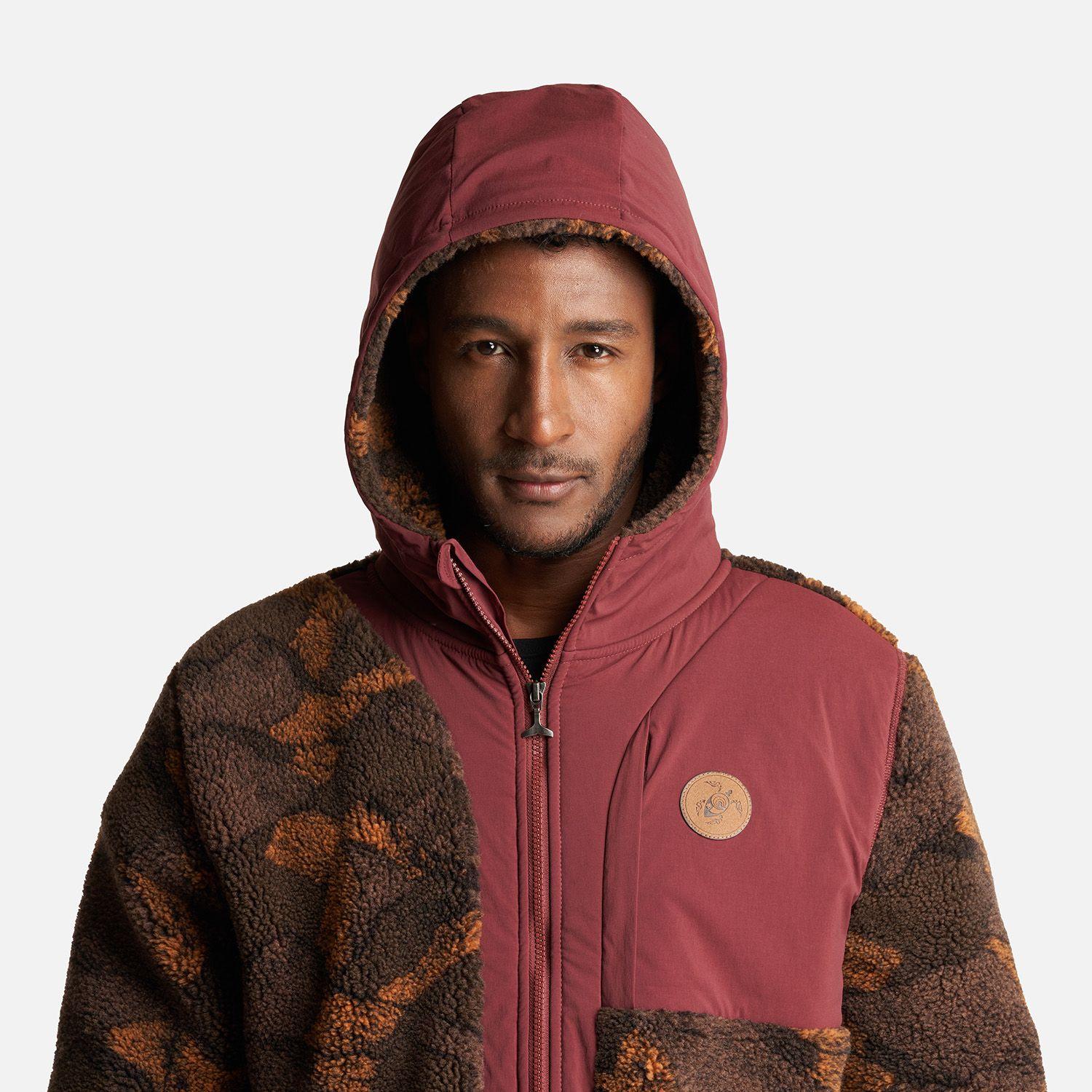 Chaqueta Hombre Porteador   Print Café Haka Honu-4