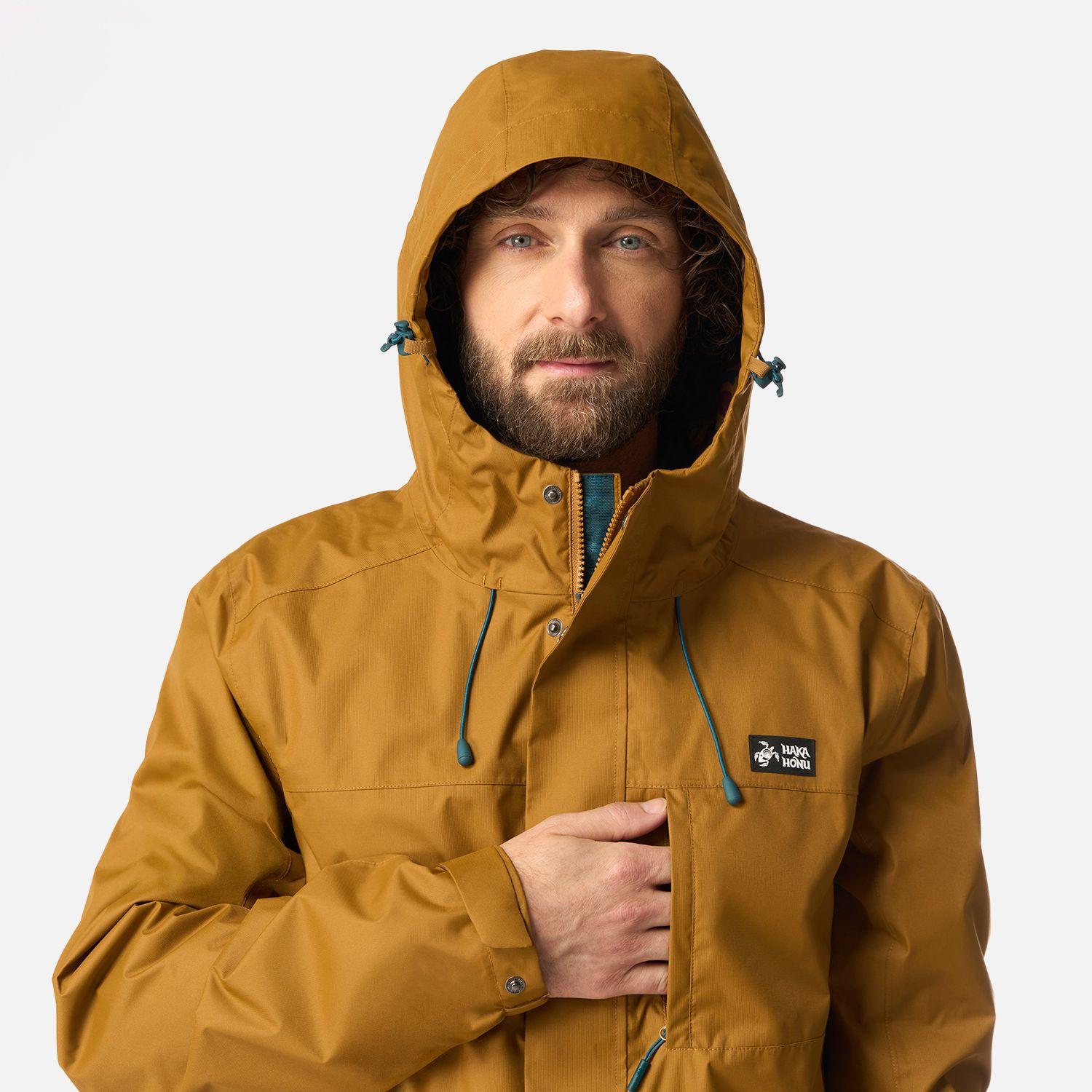 Chaqueta Hombre Kauai Mostaza Oscuro Haka Honu I26-3