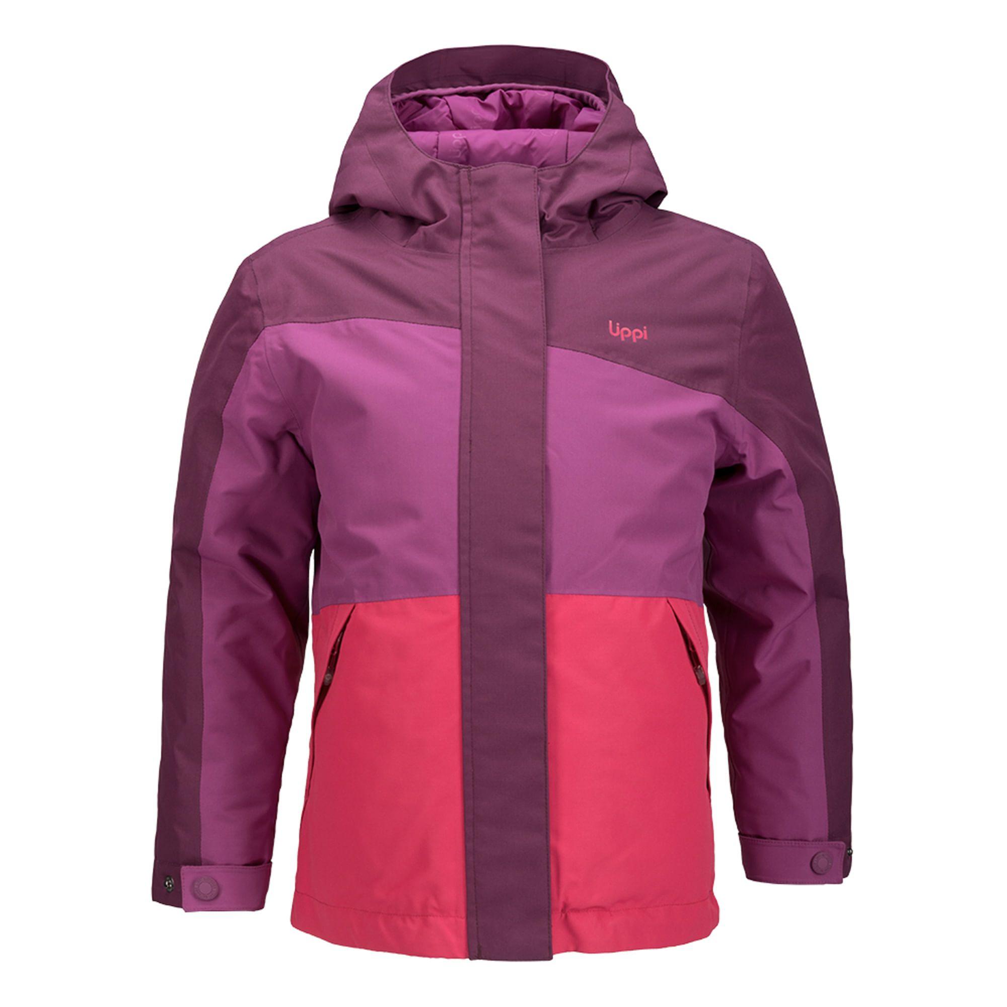 Chaqueta Niña Andes Snow B-Dry Hoody Jacket Purpura / Rosa Lippi-0