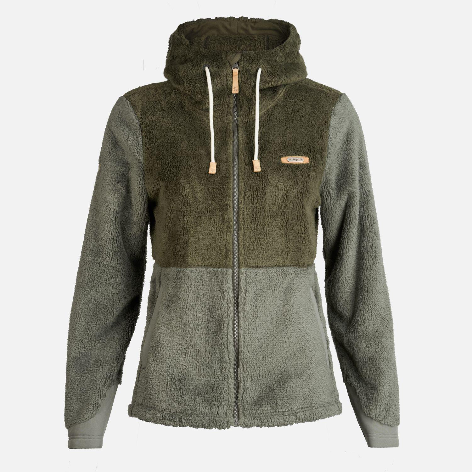 Chaqueta Mujer Bear Shaggy-Pro Hoody Jacket Verde Militar/Laurel Lippi-0