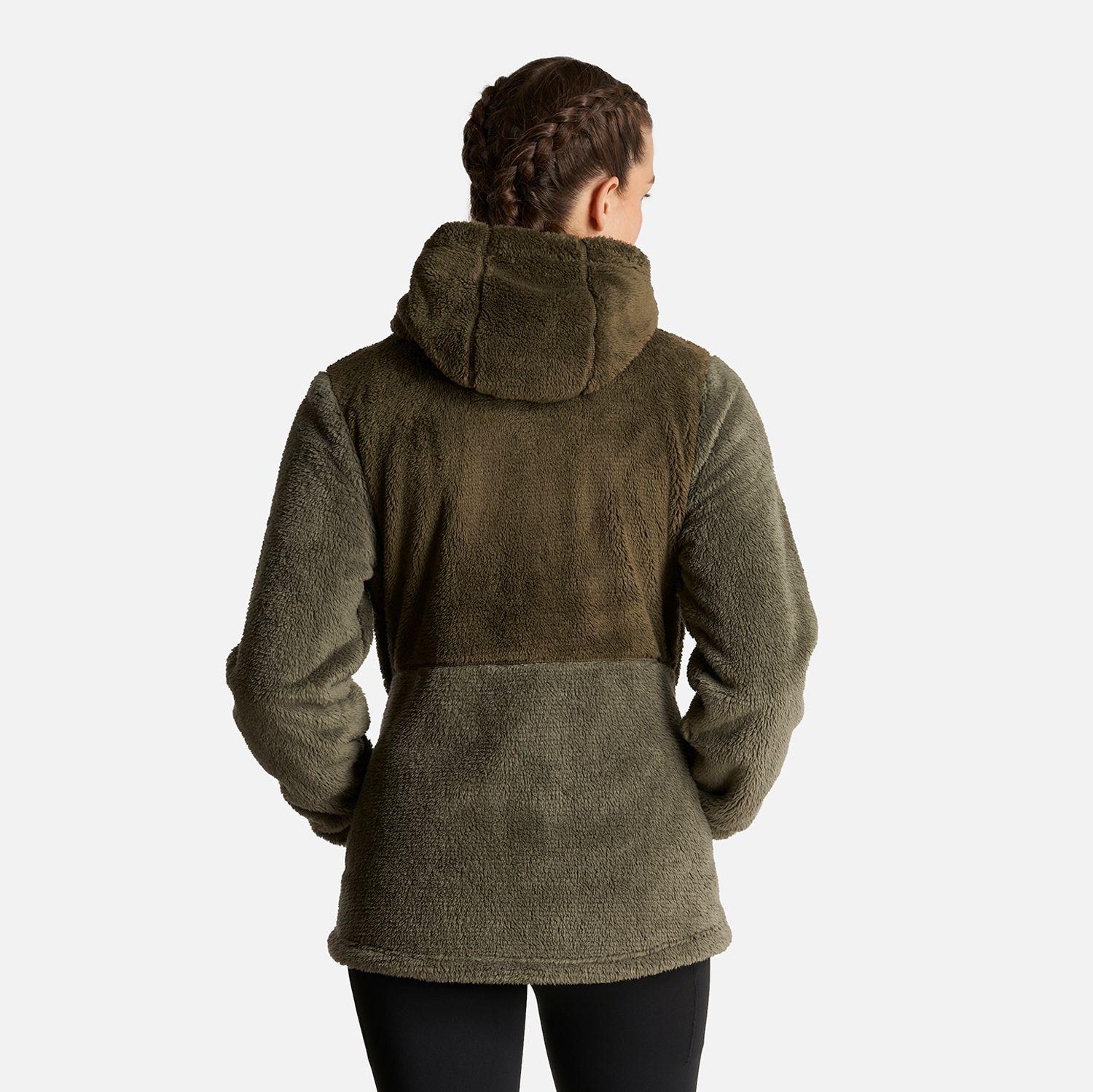 Chaqueta Mujer Bear Shaggy-Pro Hoody Jacket Verde Militar/Laurel Lippi-3