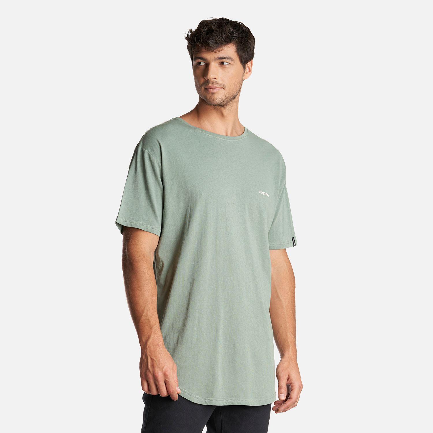 Polera Hombre Natural Verde Oliva Haka Honu-2