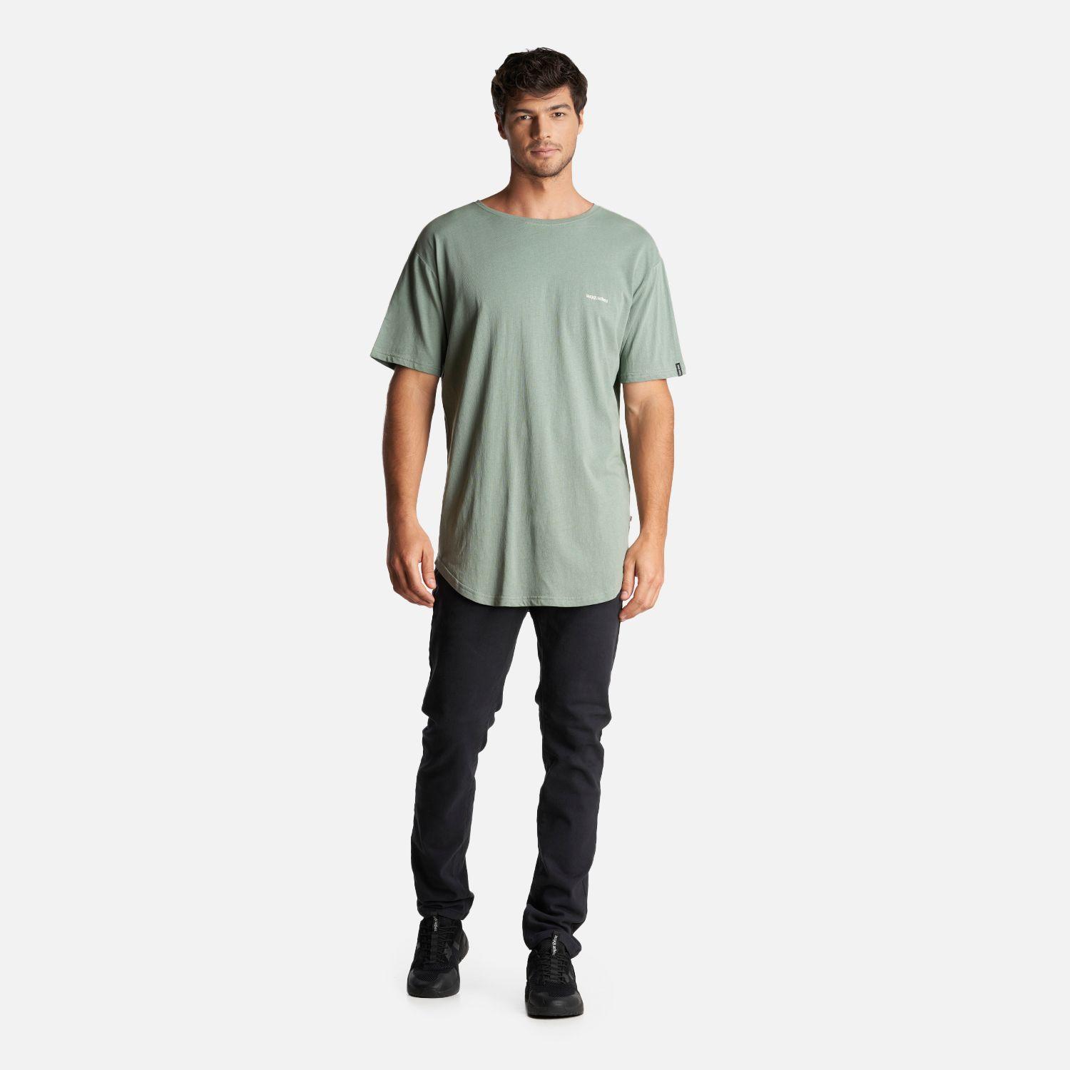 Polera Hombre Natural Verde Oliva Haka Honu-5