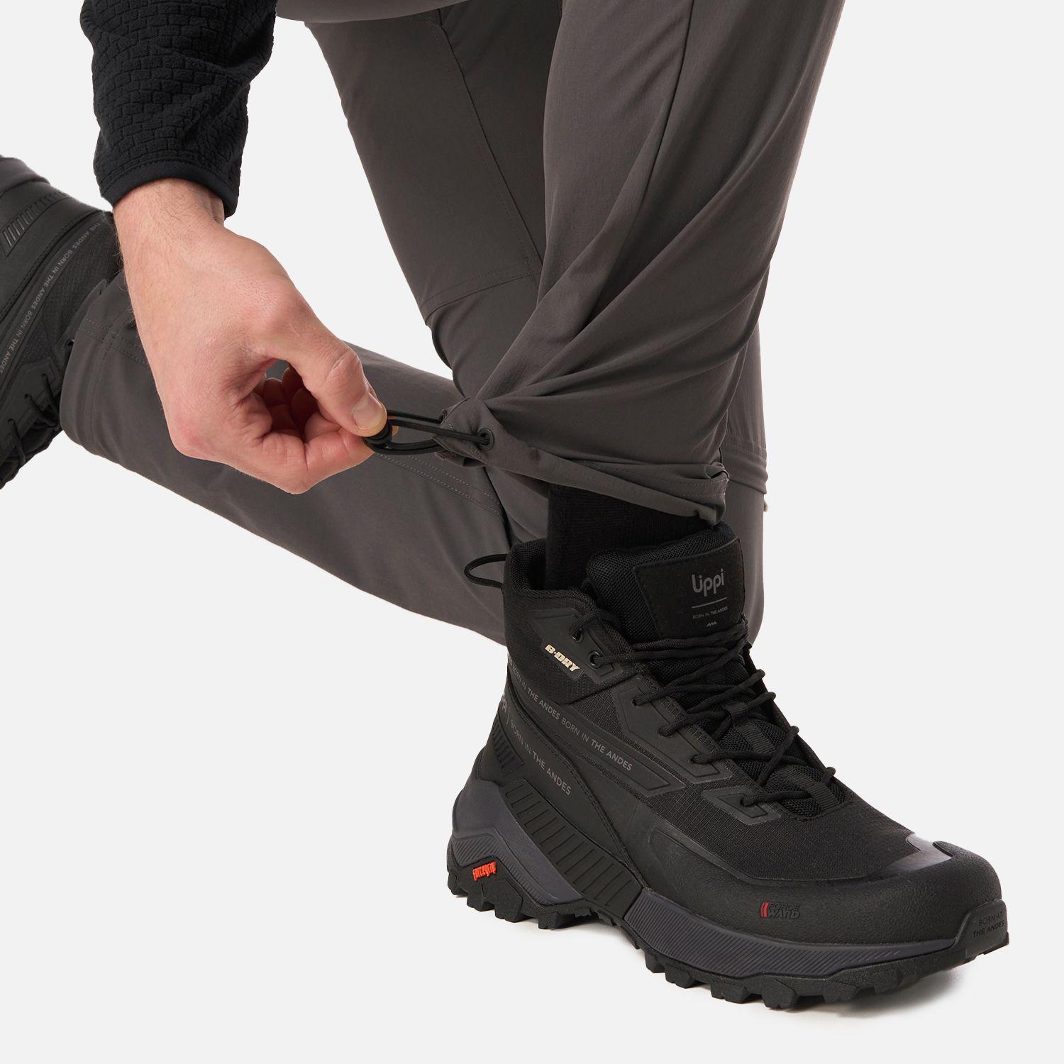 Pantalón Hombre Lennox Q-Dry Mix-2 Pants Gris Medio Lippi V26-5