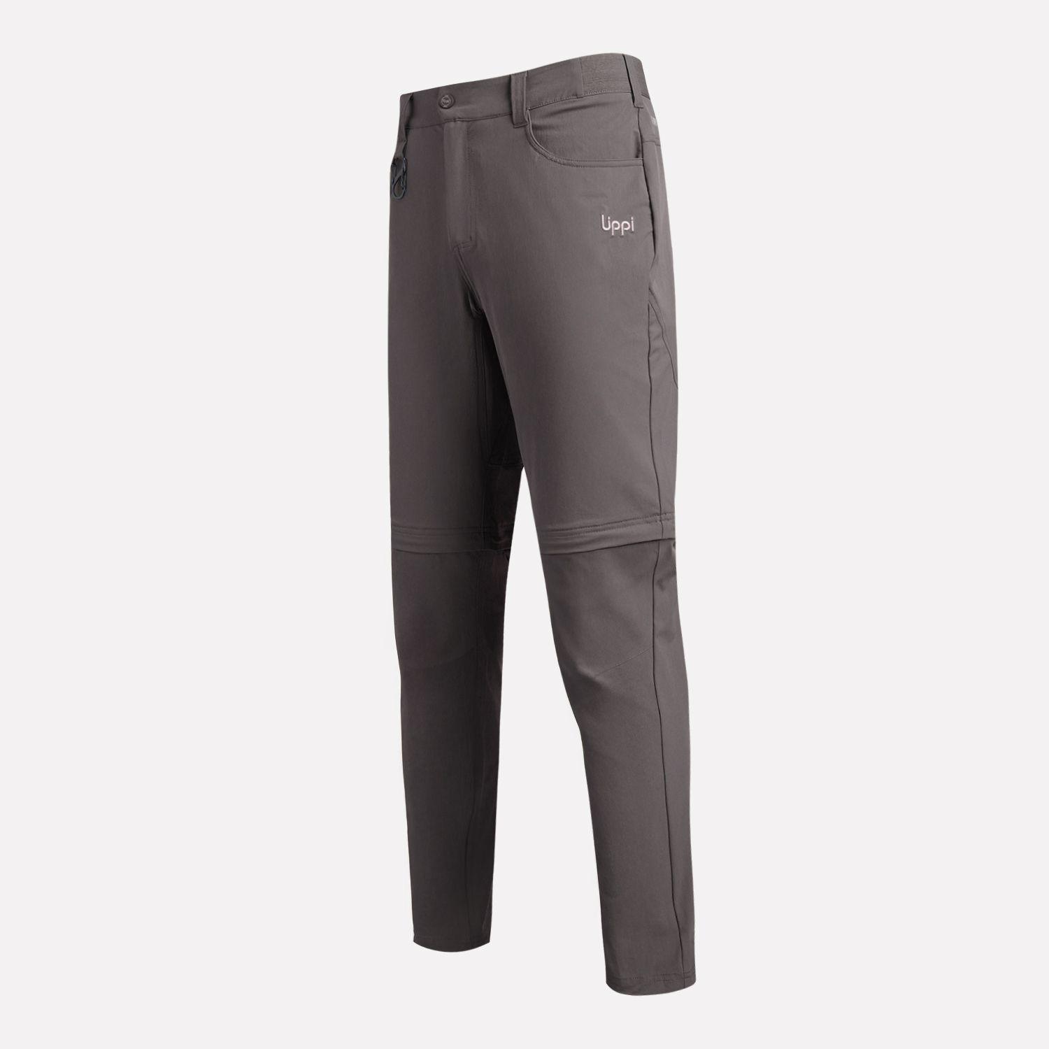 Pantalón Hombre Lennox Q-Dry Mix-2 Pants Gris Medio Lippi V26-8