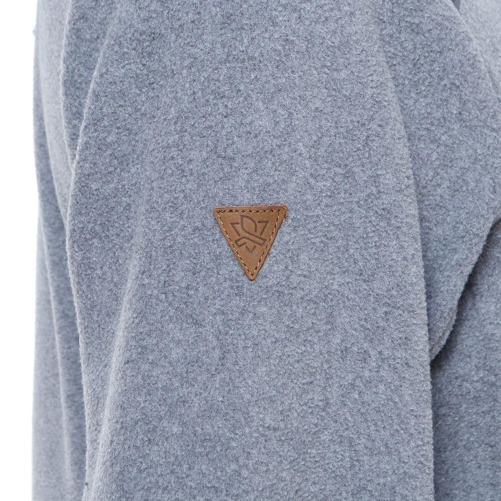 Poleron Mujer Route Nano-F 14 Zip Gris Oscuro / Grafito Lippi-5