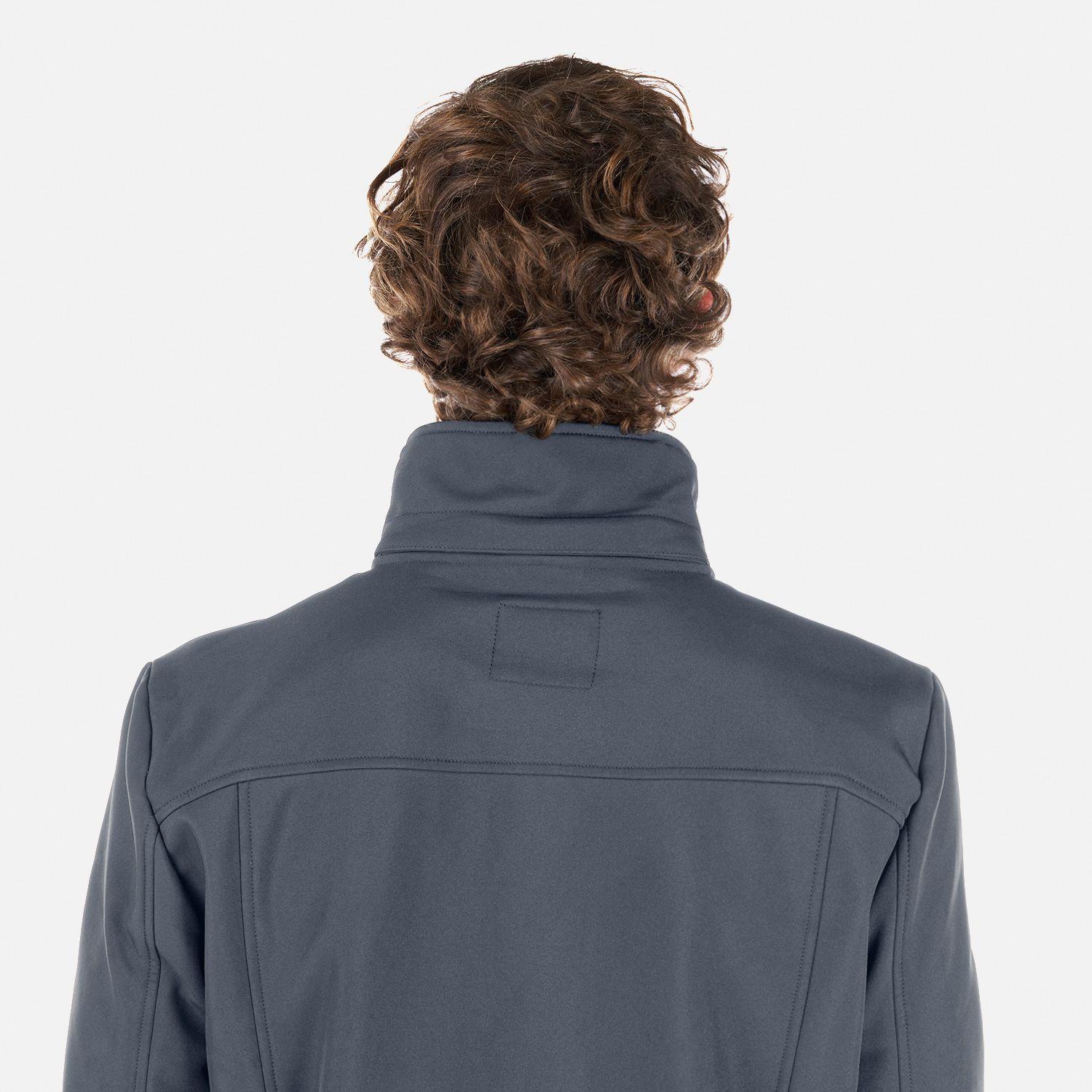 Chaqueta Hombre Macaya Softshell Hoody Gris Oscuro Lippi I23-6