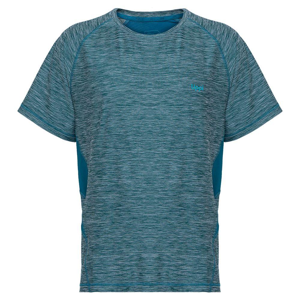 Polera Hombre Fury T-Shirt Melange Turquesa Lippi-0