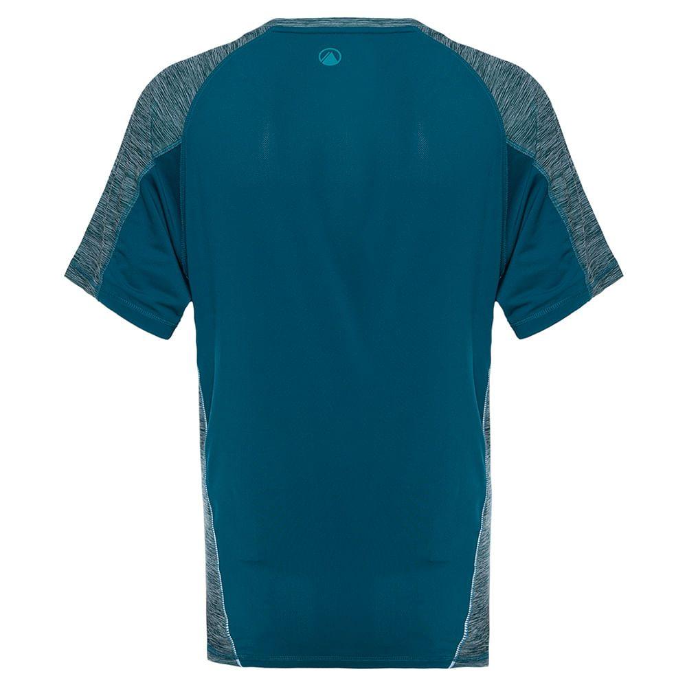 Polera Hombre Fury T-Shirt Melange Turquesa Lippi-1