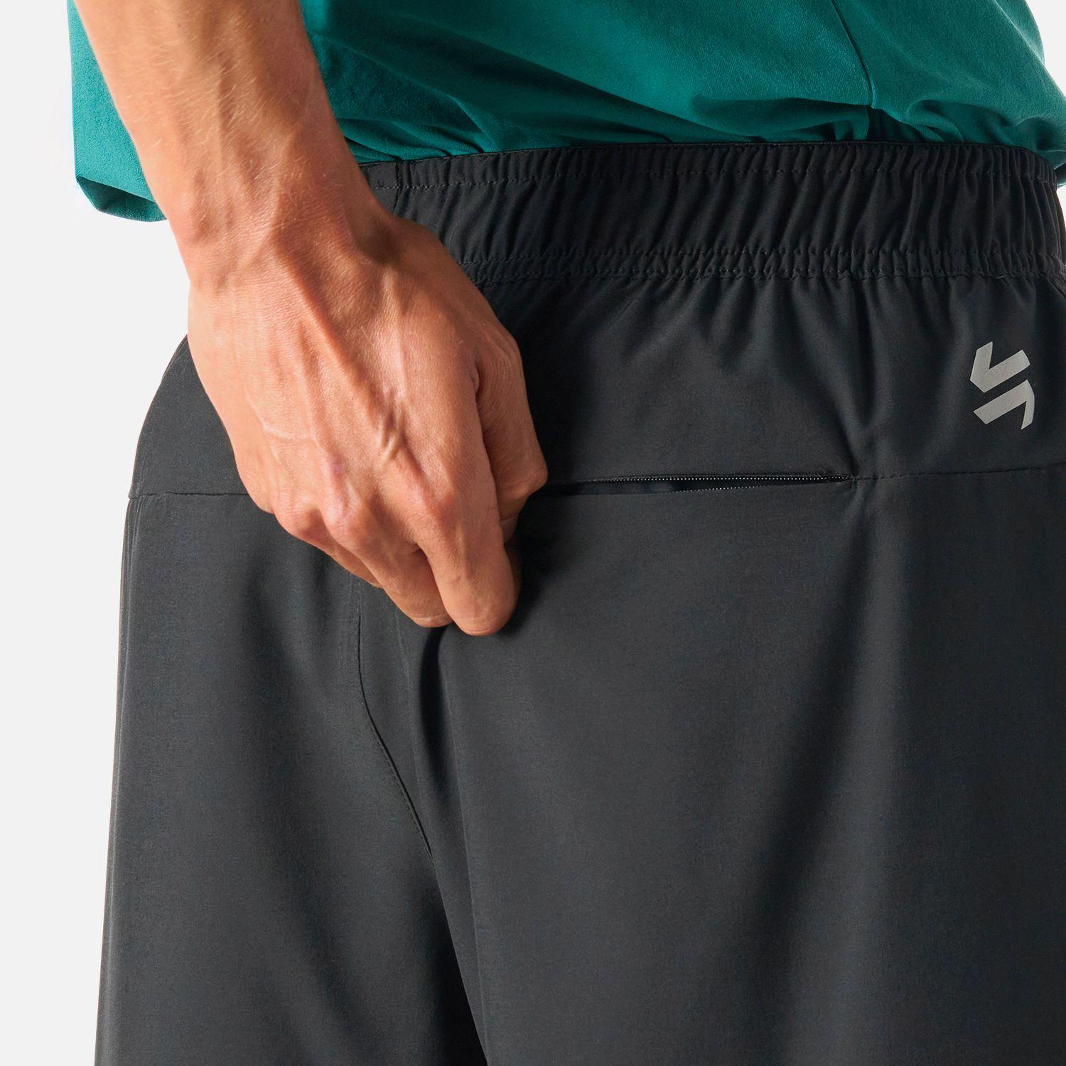 Shorts Hombre Tempo 7" Shorts Negro Vulcano-4