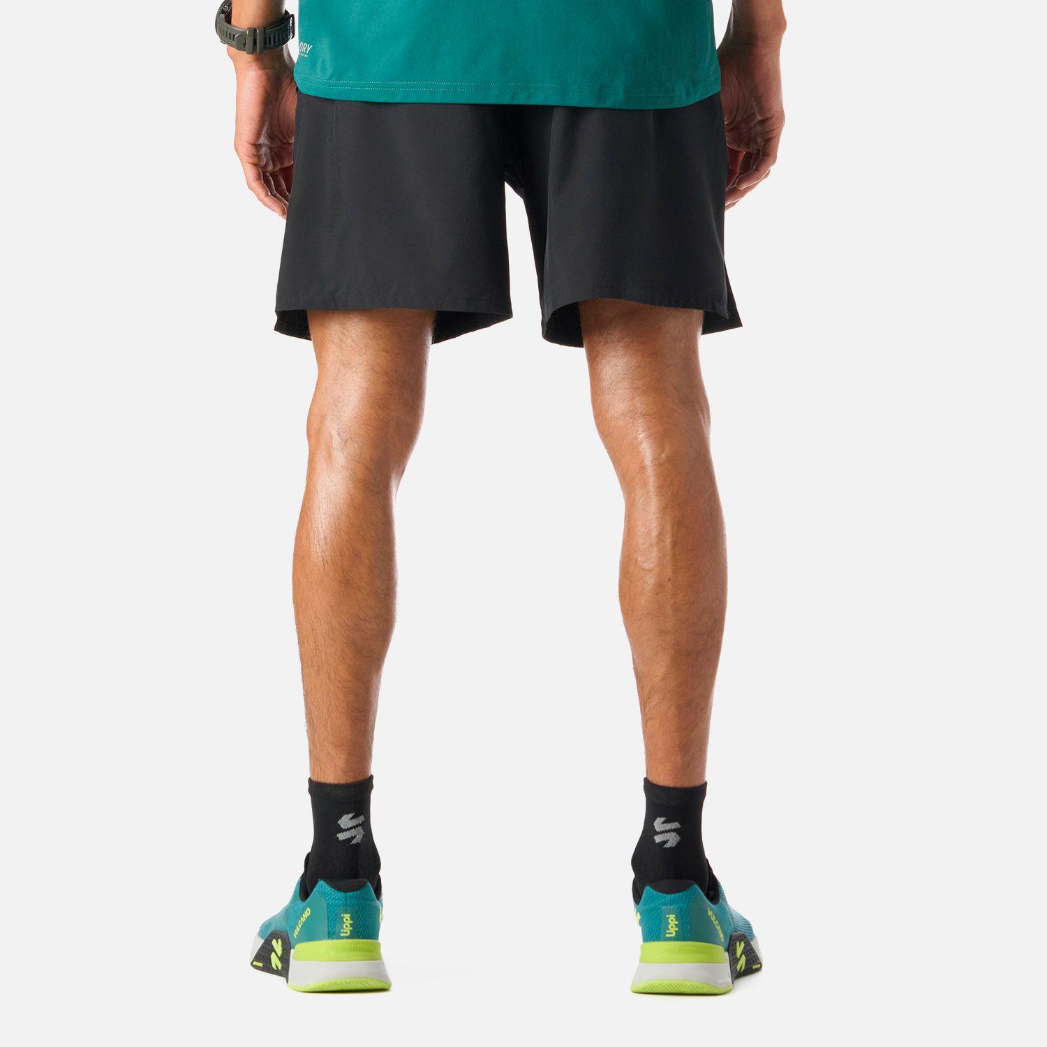 Shorts Hombre Tempo 7" Shorts Negro Vulcano-5