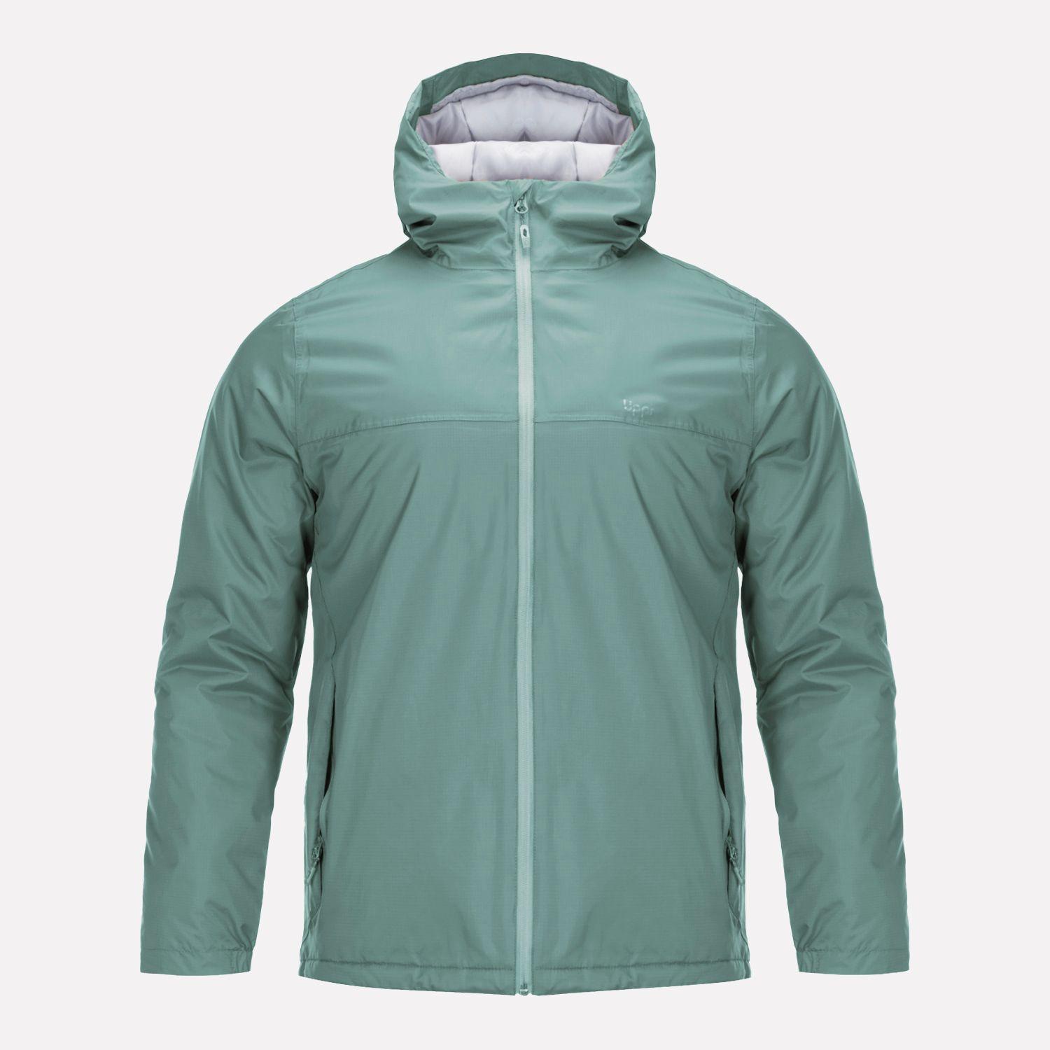 Chaqueta Hombre Cold Place B-Dry Hoody Jacket Verde Grisaceo Lippi-0